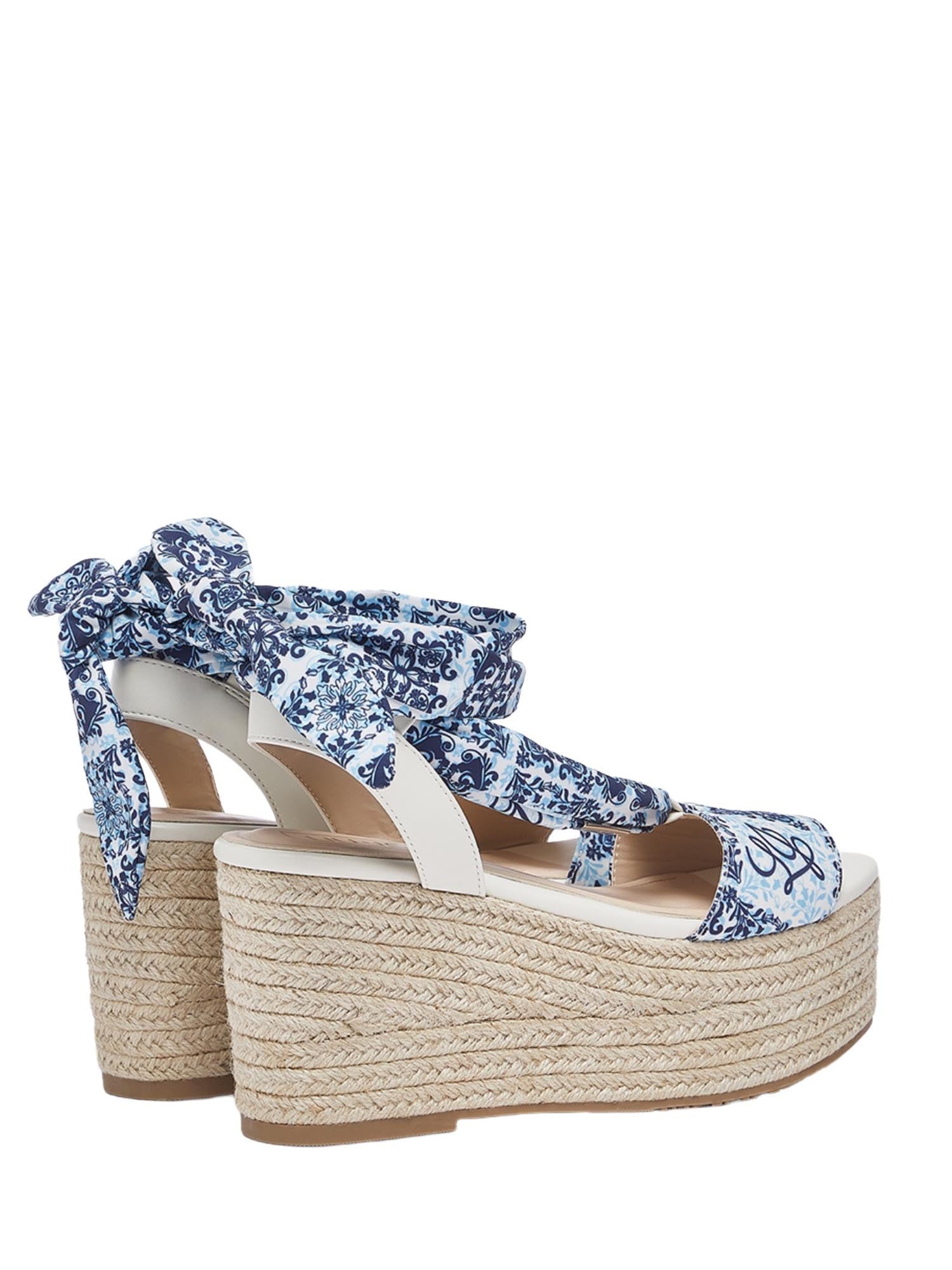 Sandali zeppa Blu Liu-jo