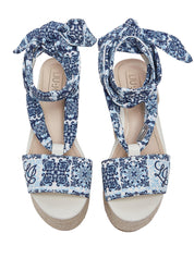 Sandali zeppa Blu Liu-jo