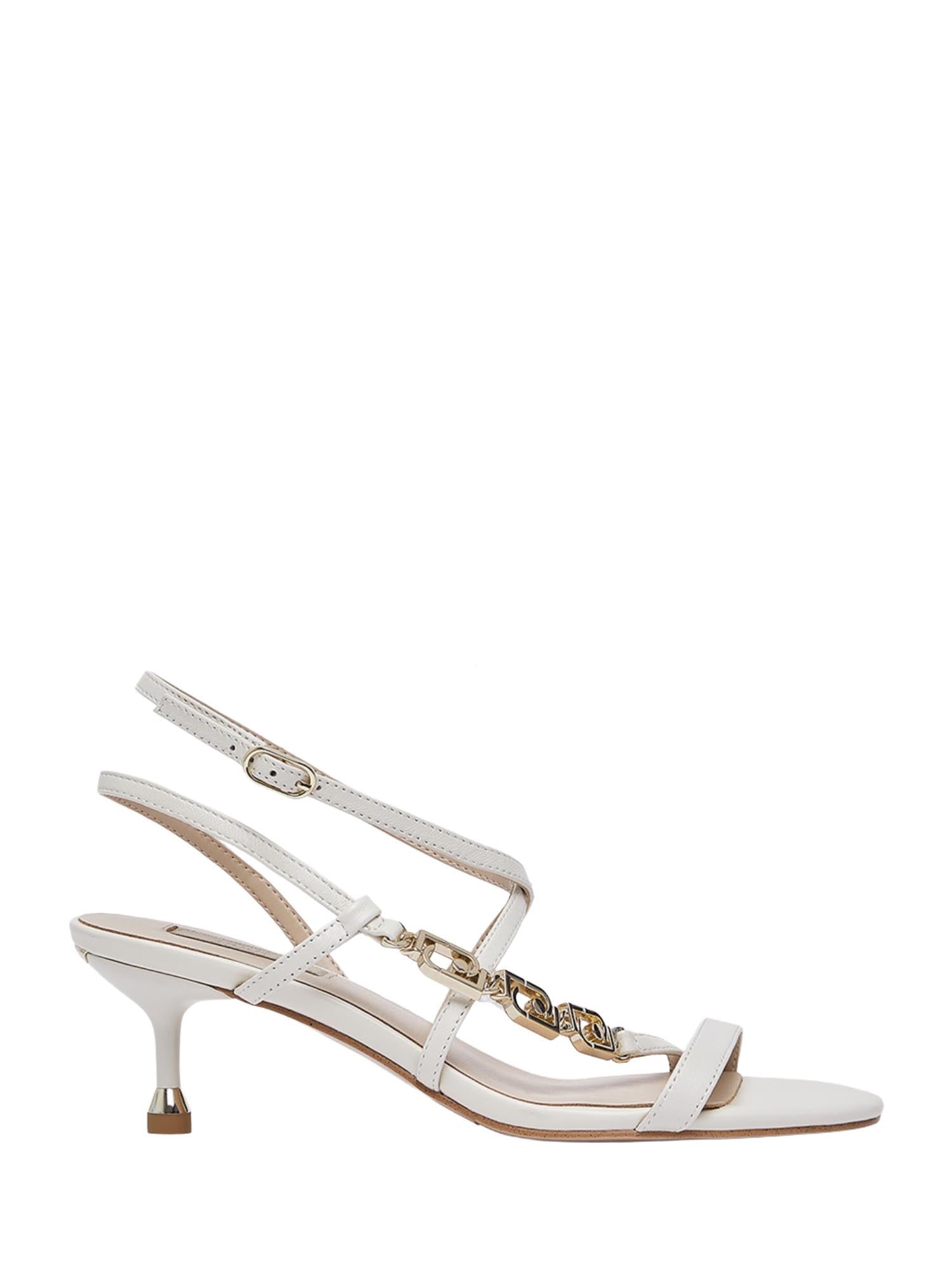 Sandali tacco Bianco Liu-jo