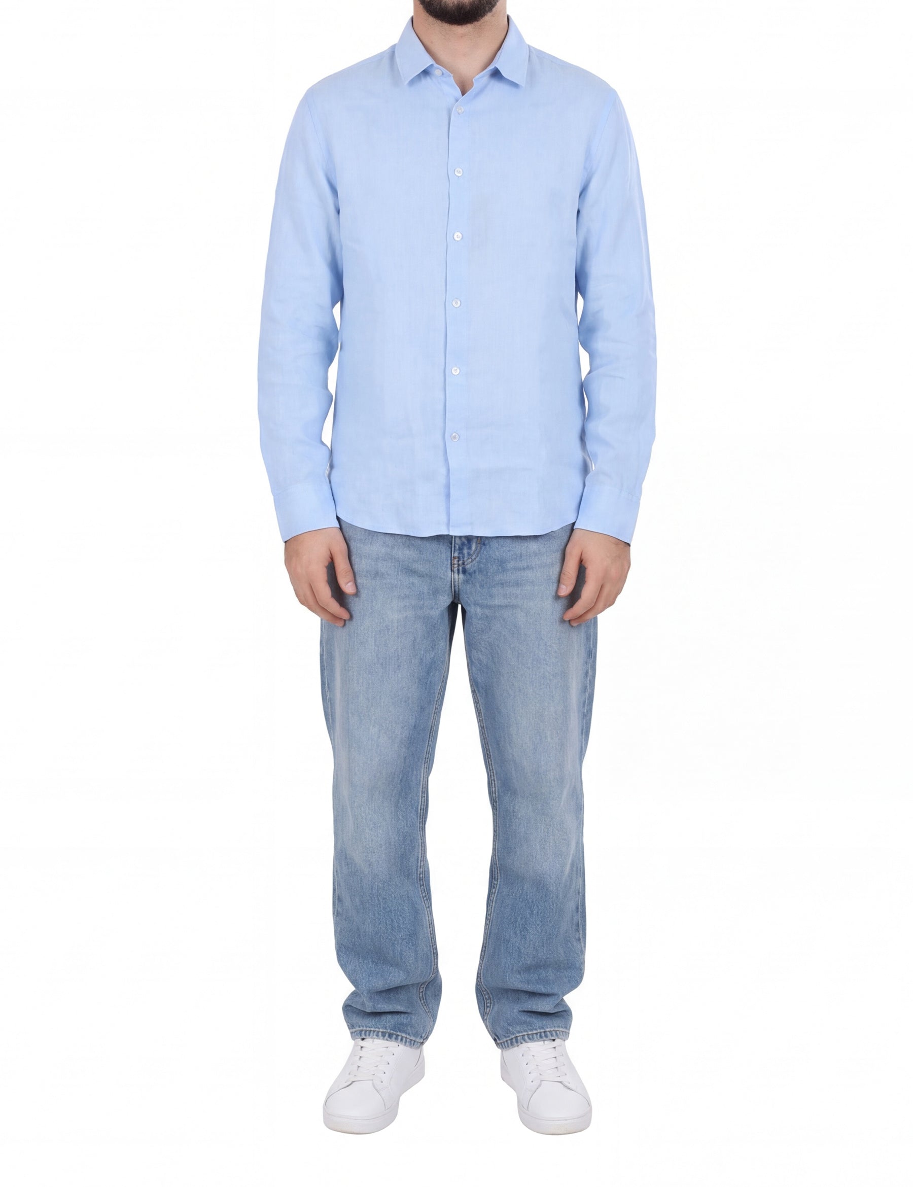 Camicie Celeste Sseinse