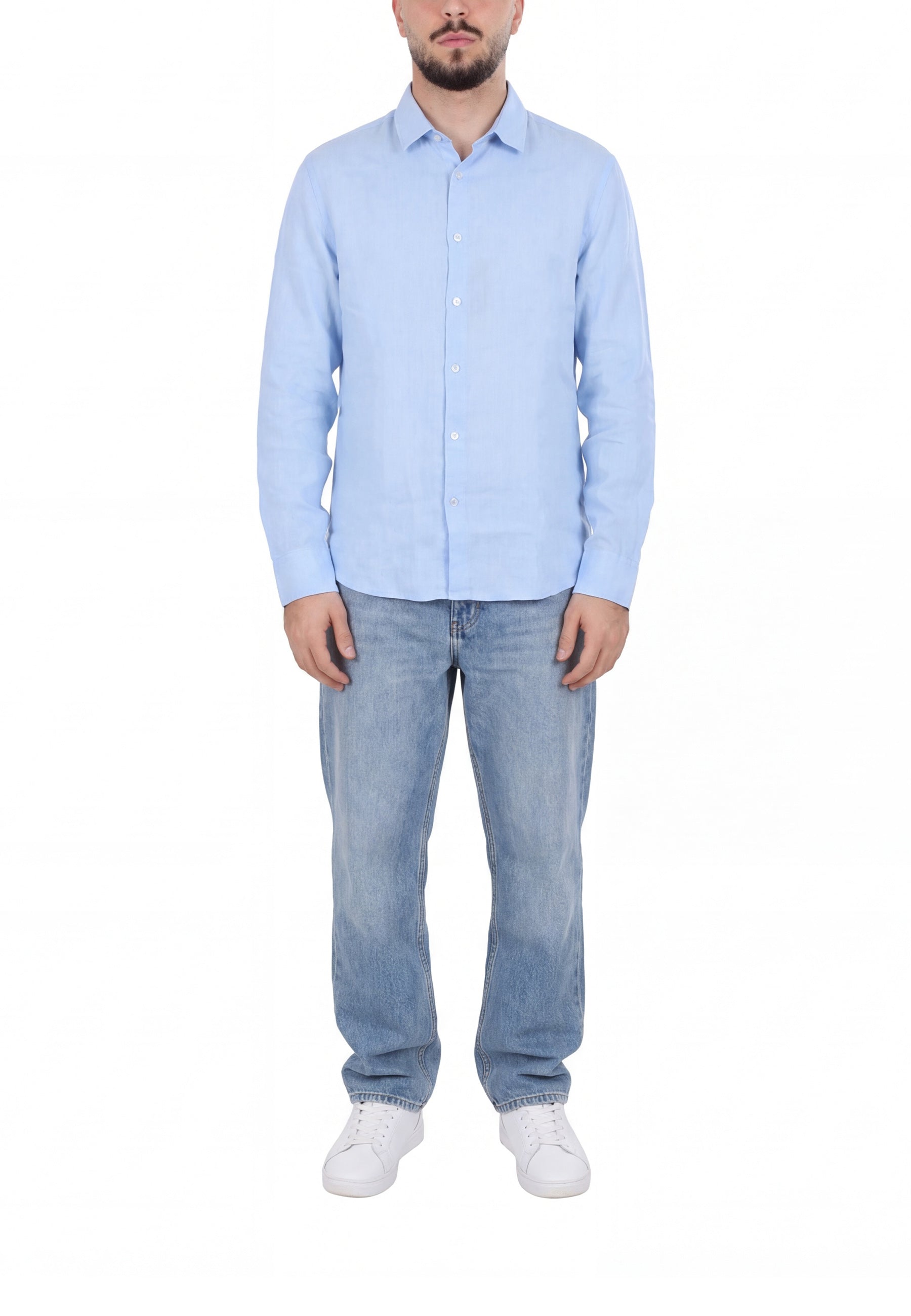 Camicie Celeste Sseinse