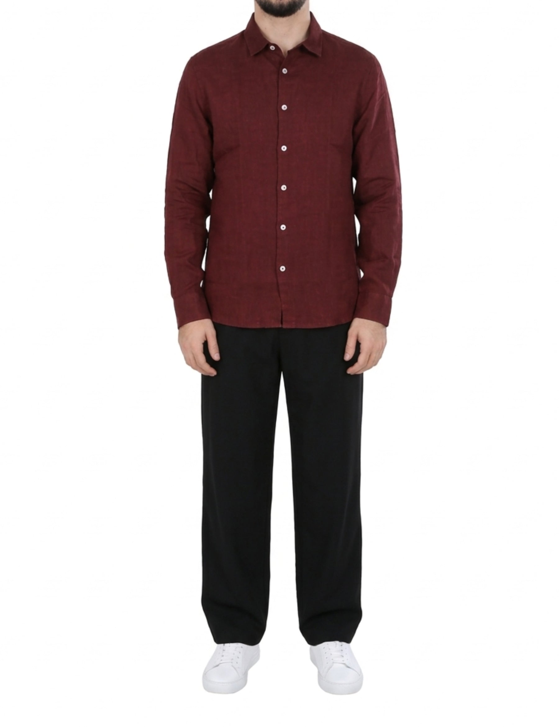 Camicie Bordeaux Sseinse