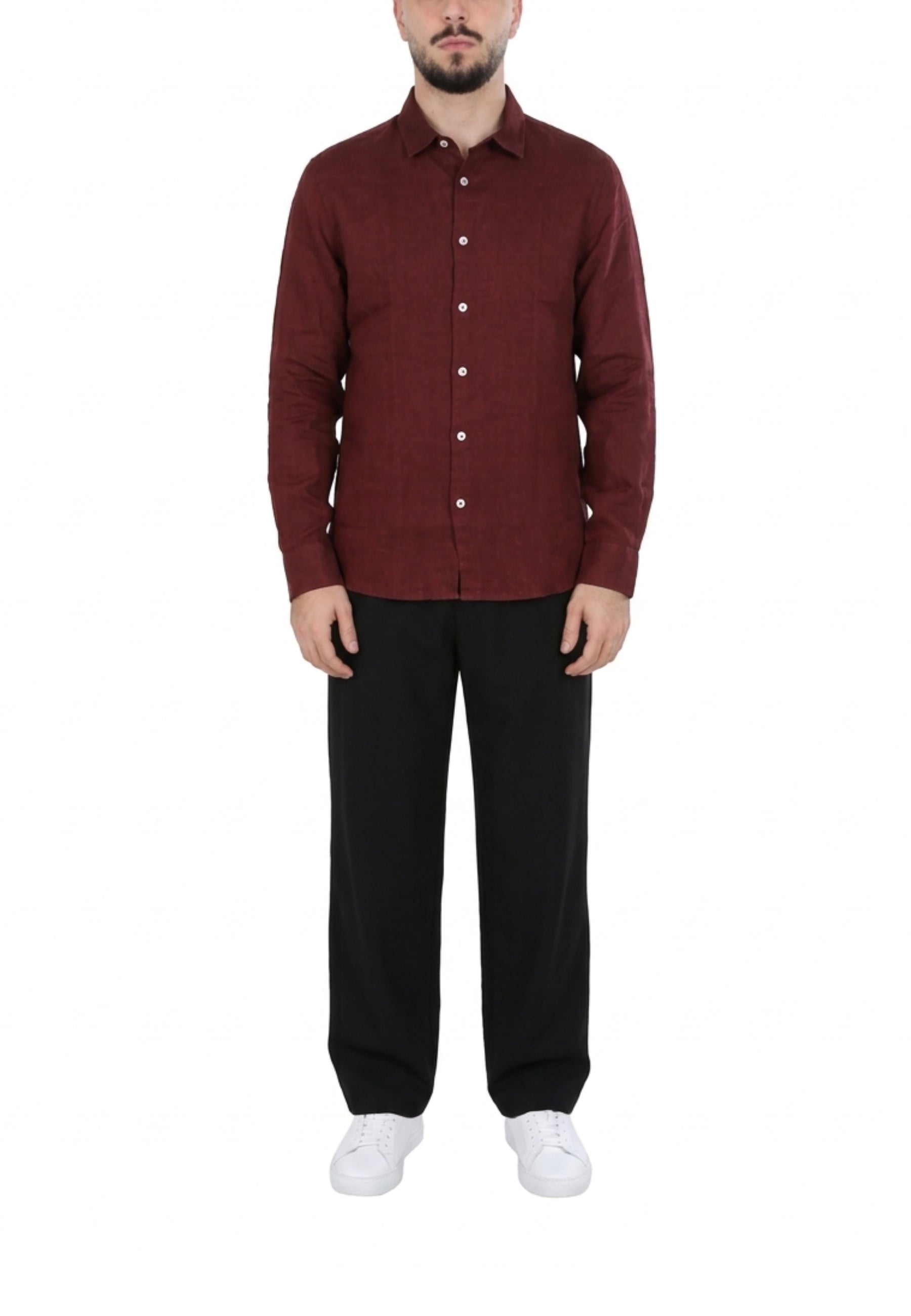 Camicie Bordeaux Sseinse
