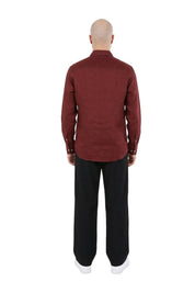 Camicie Bordeaux Sseinse