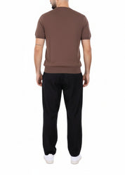 T-shirt Marrone Sseinse