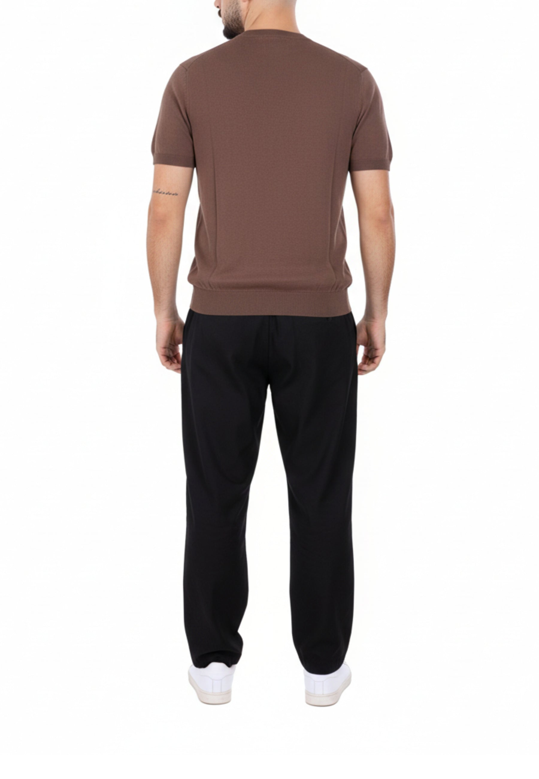 T-shirt Marrone Sseinse