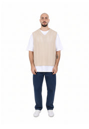 Gilet Beige Sseinse