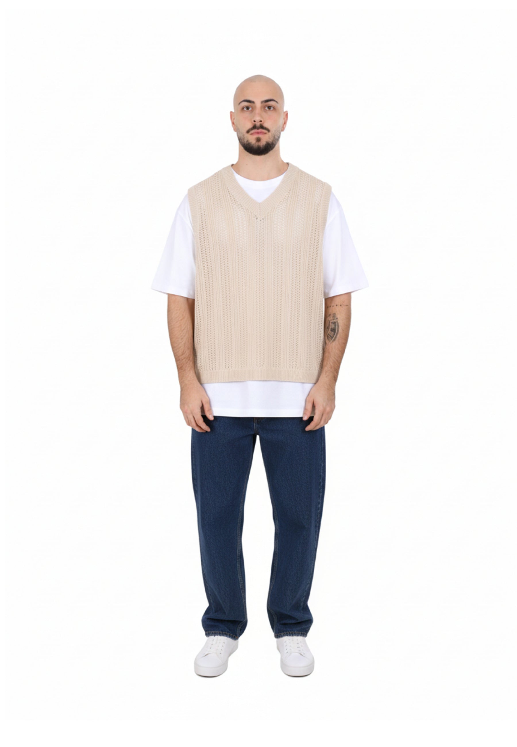 Gilet Beige Sseinse