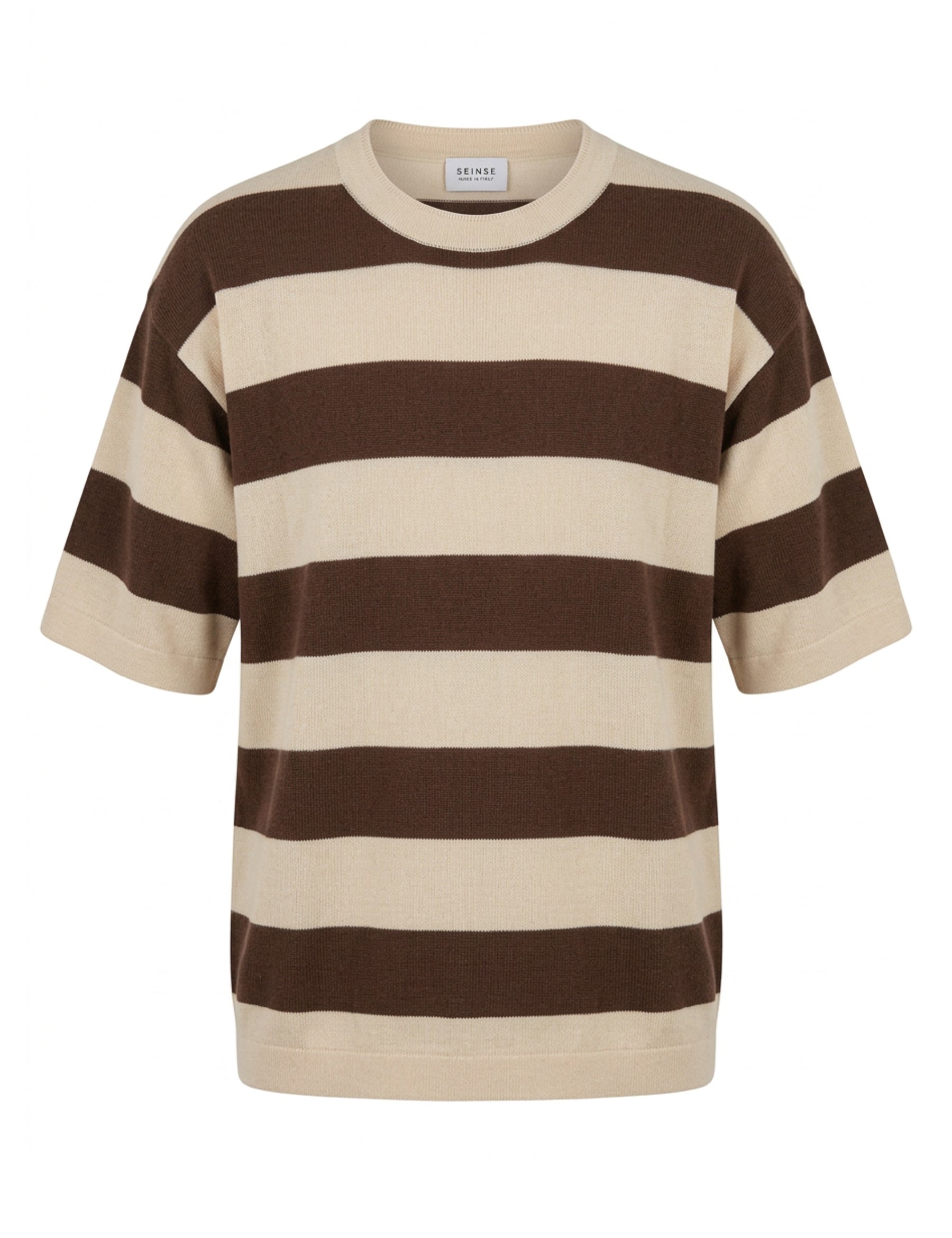 T-shirt Marrone Sseinse