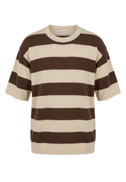 T-shirt Marrone Sseinse