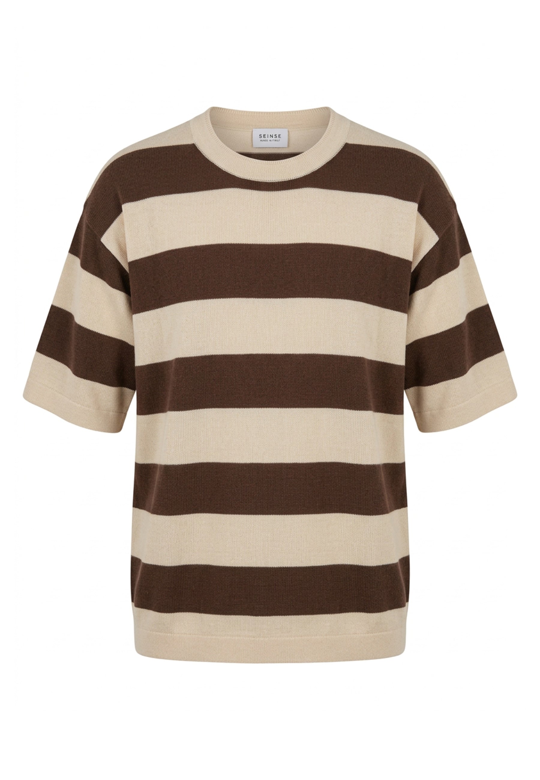 T-shirt Marrone Sseinse