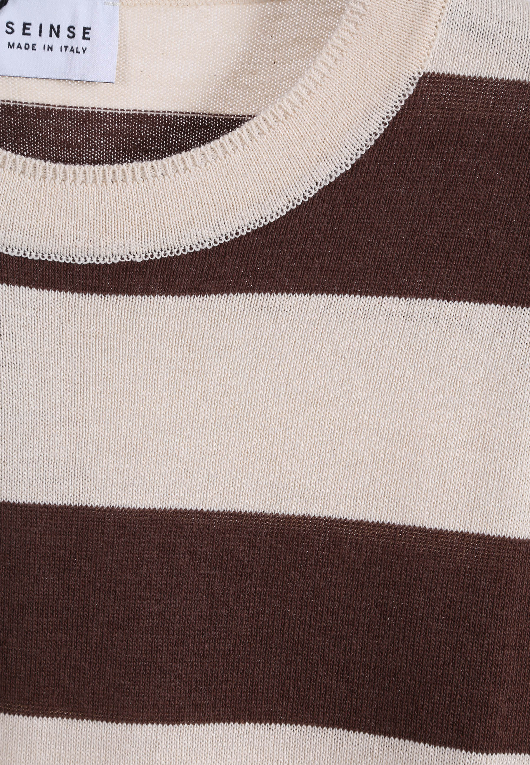 T-shirt Marrone Sseinse