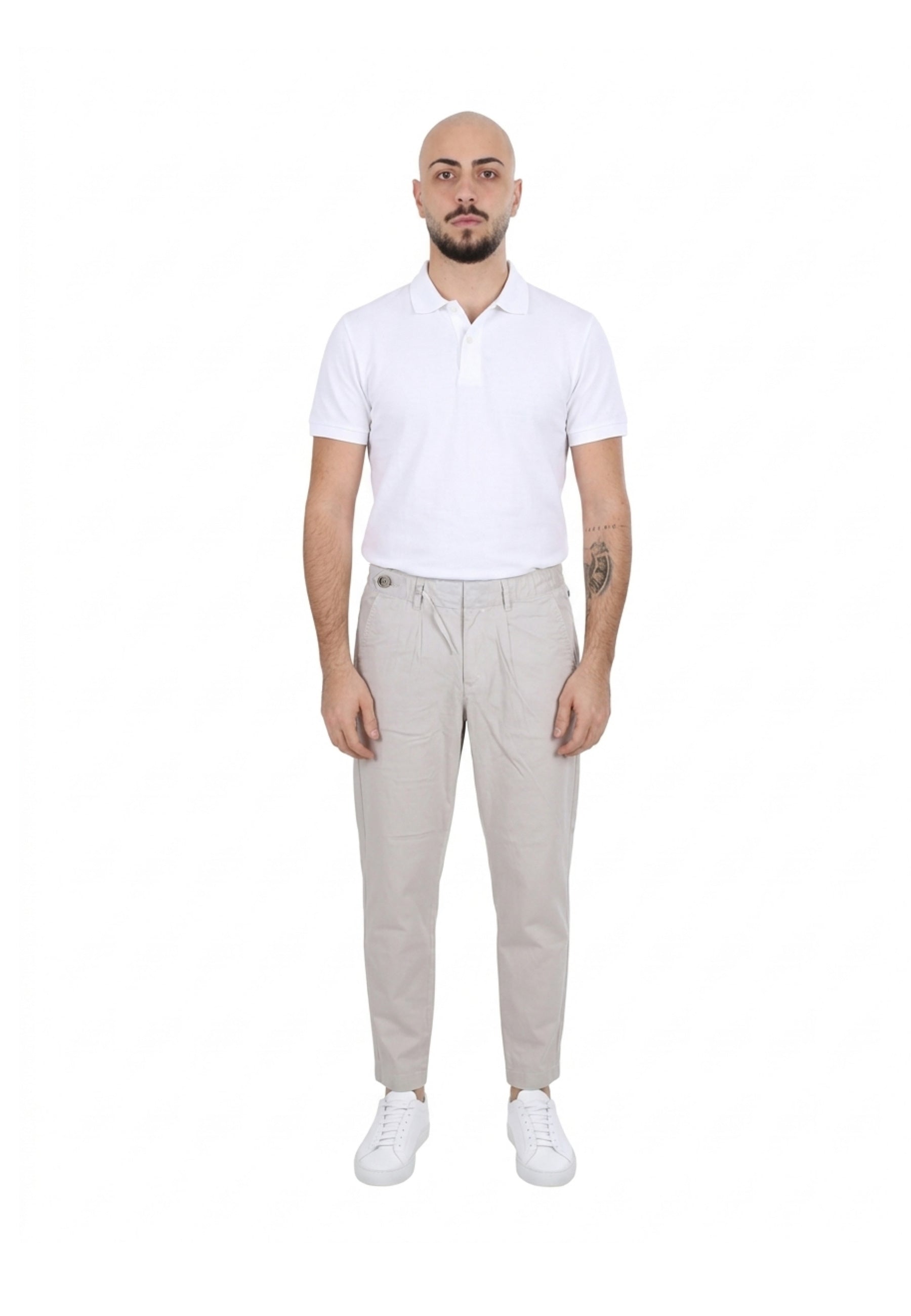 Pantaloni Bianco Sseinse