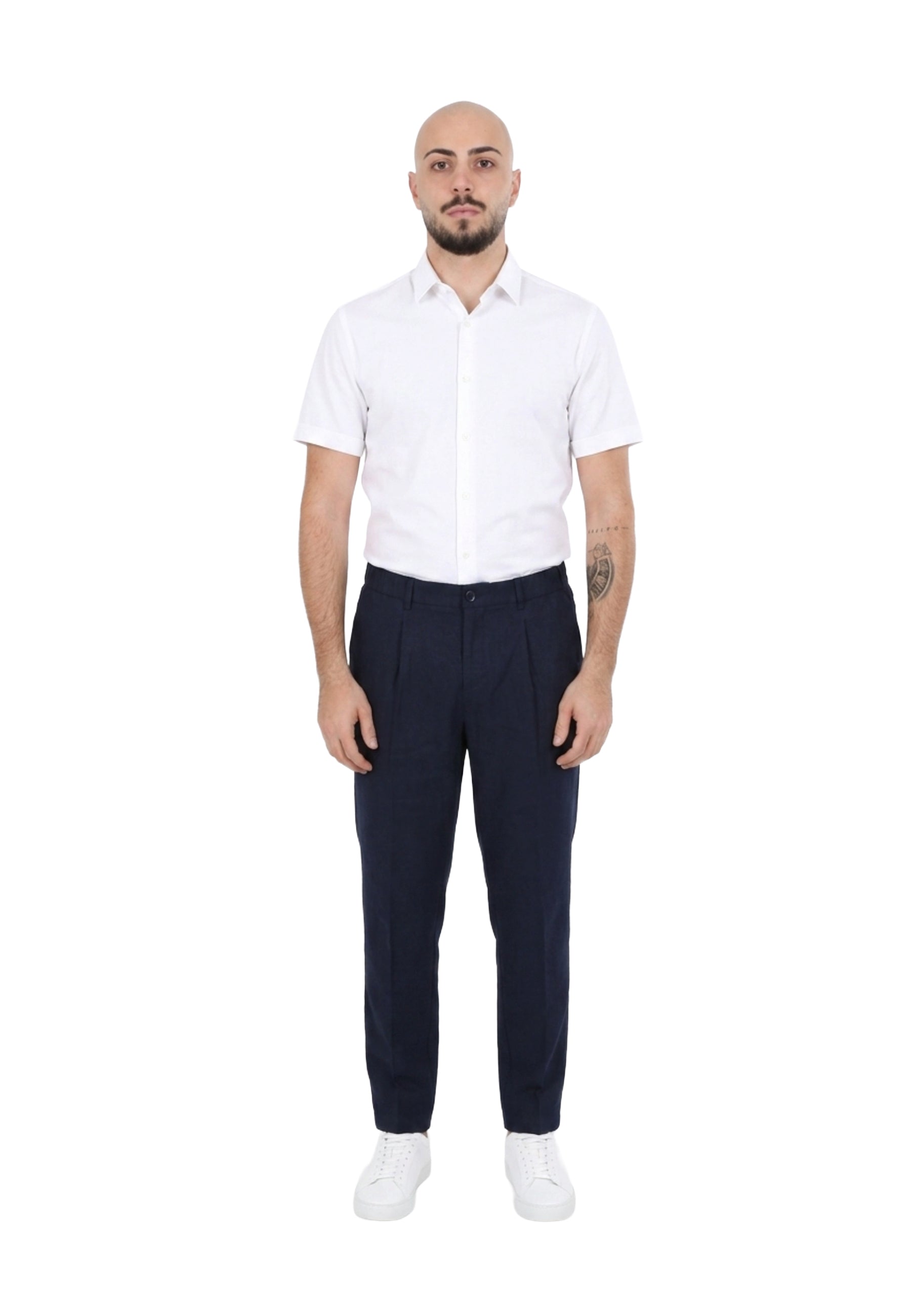 Pantaloni Blu Seinse
