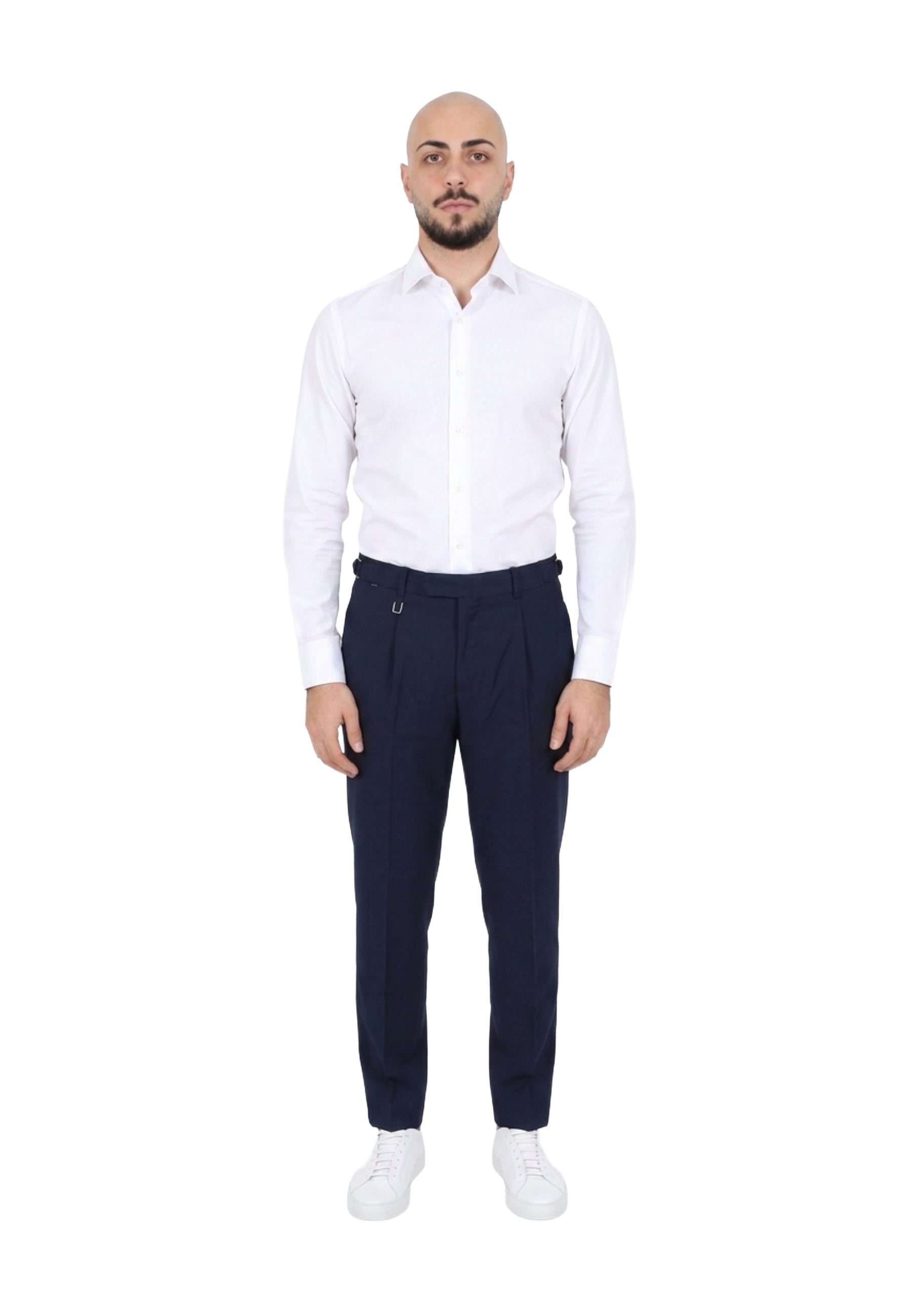 Pantaloni Blu Seinse