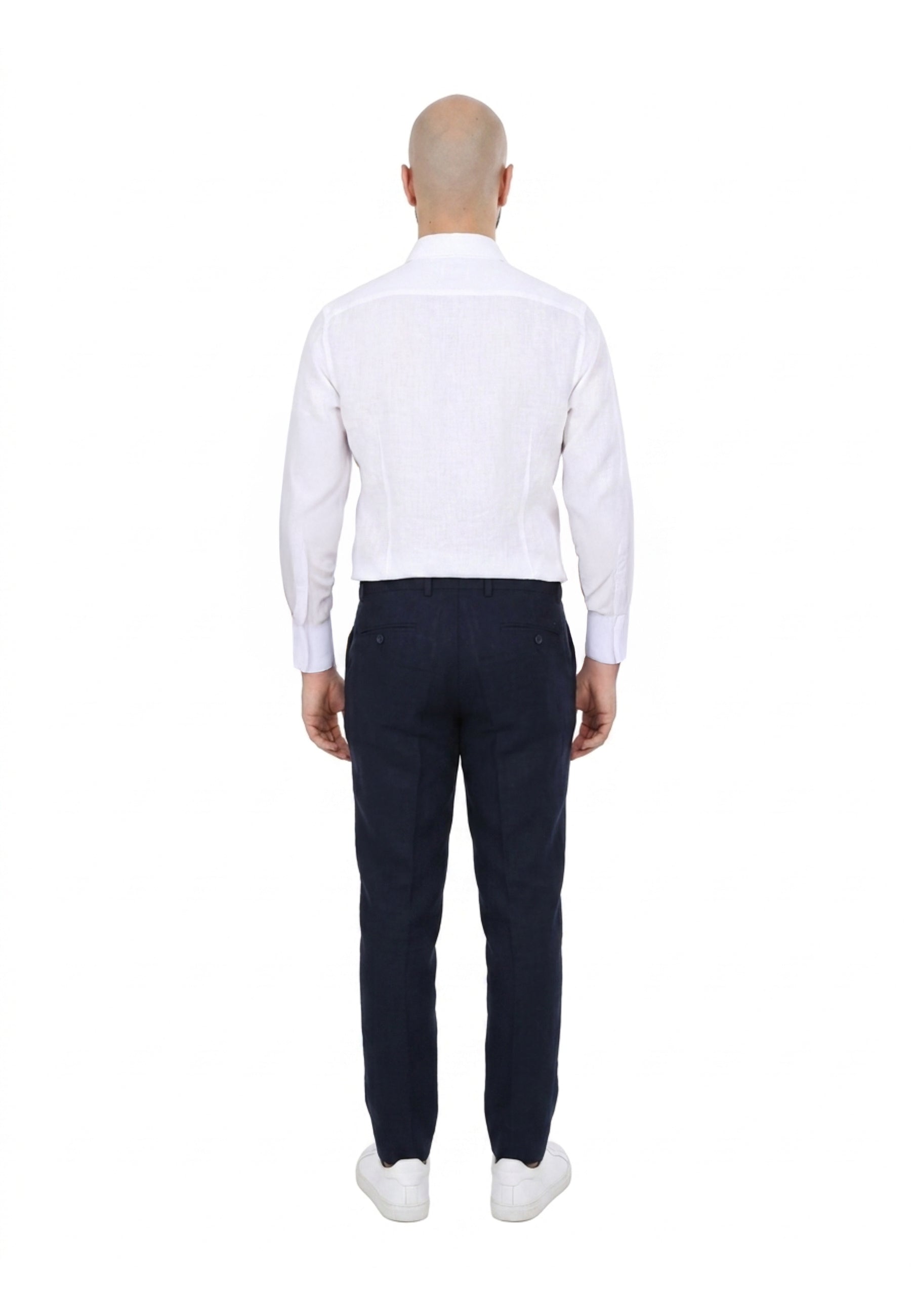 Pantaloni Blu Seinse