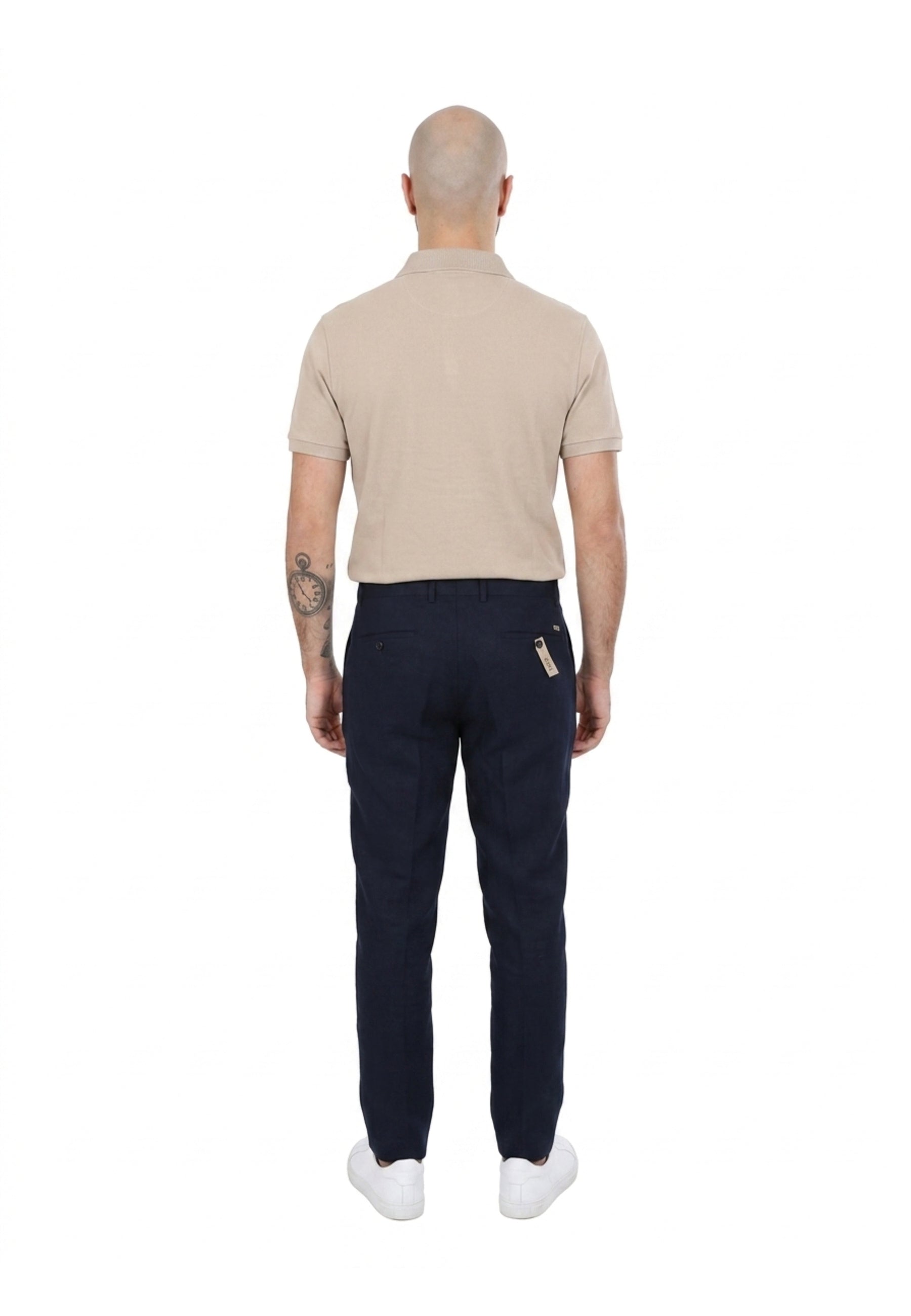 Pantaloni Blu Seinse