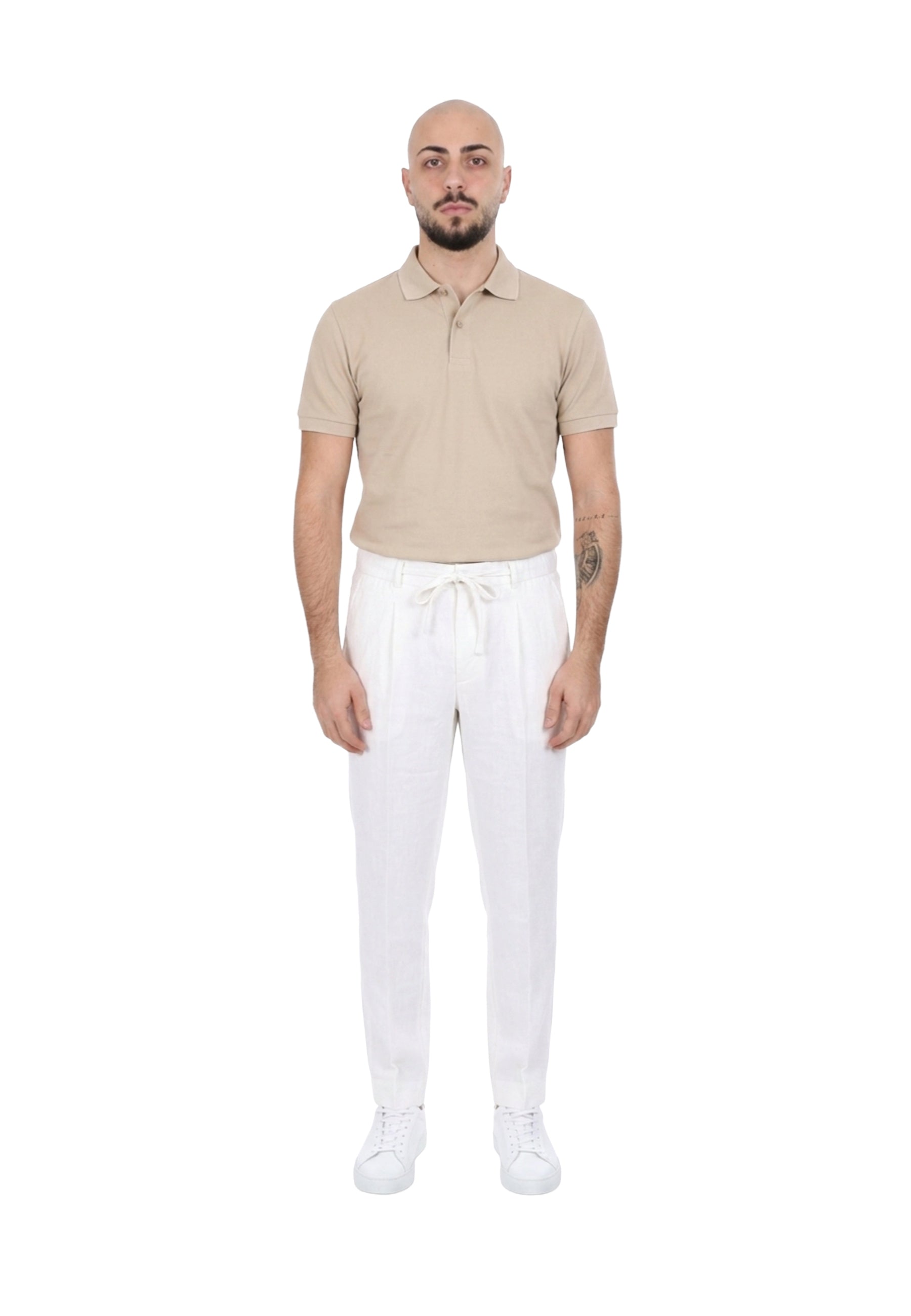 Pantaloni Bianco Seinse
