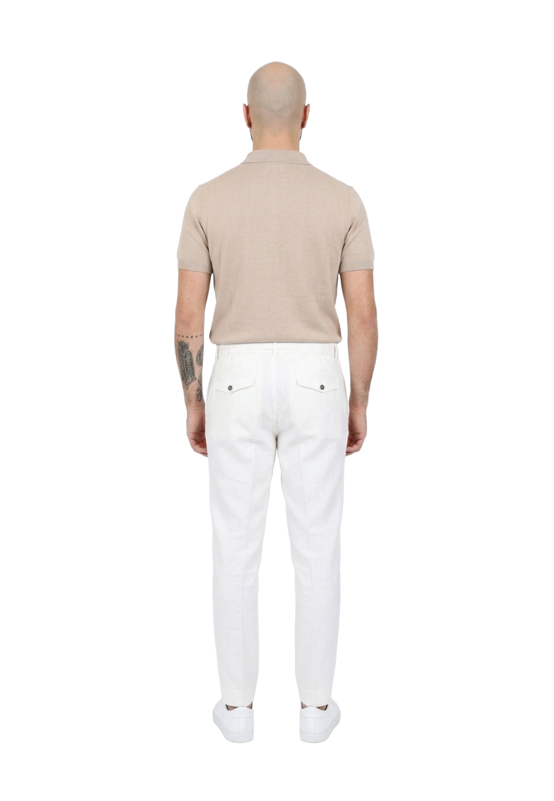 Pantaloni Bianco Seinse