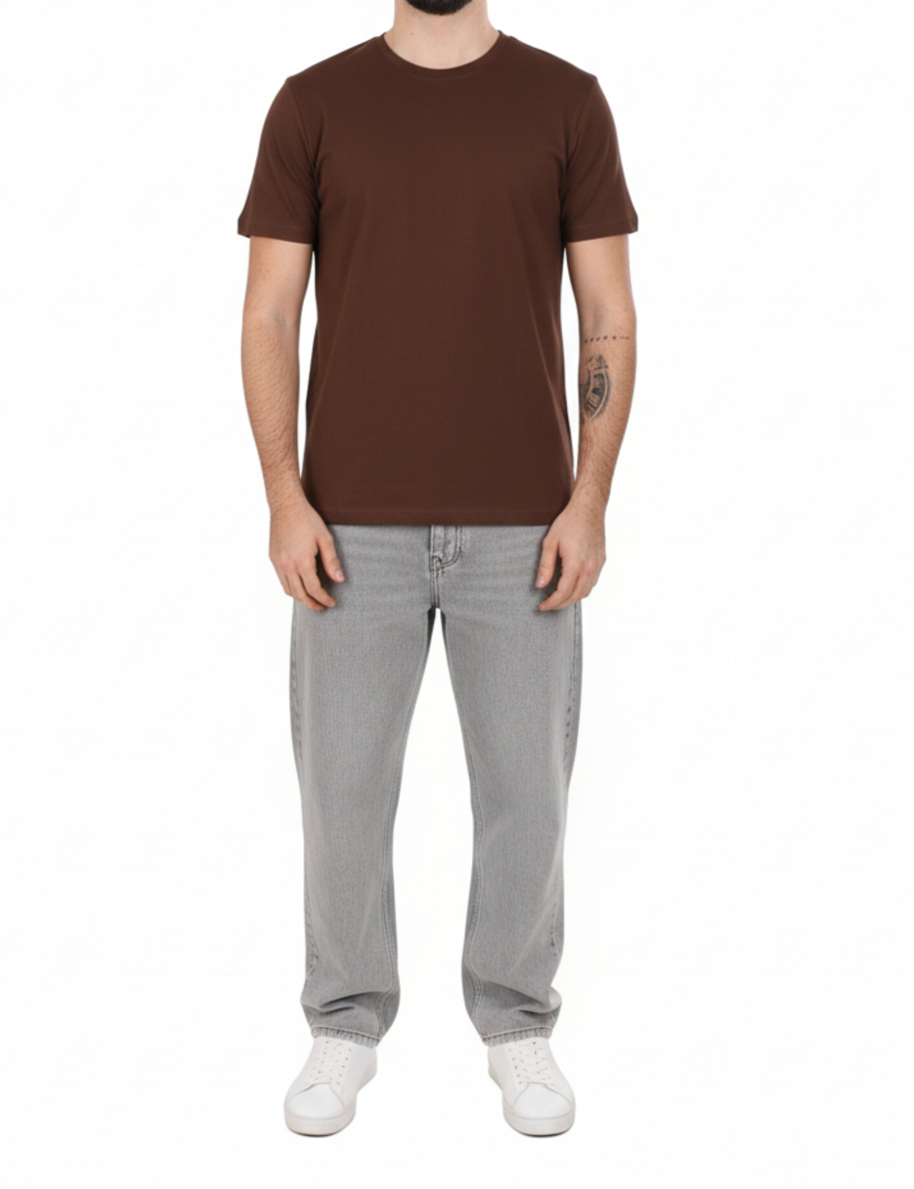 T-shirt Marrone Seinse