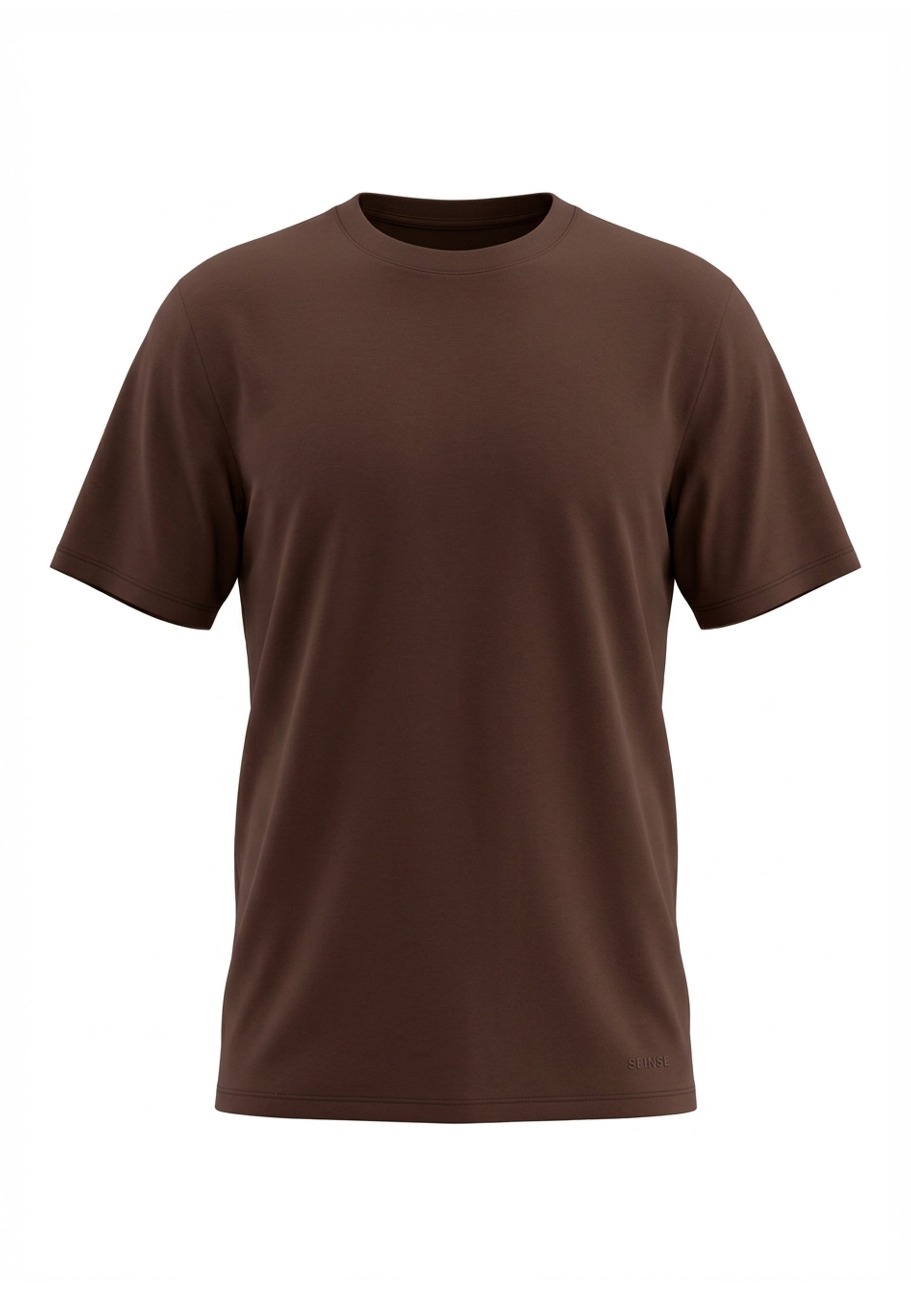 T-shirt Marrone Sseinse