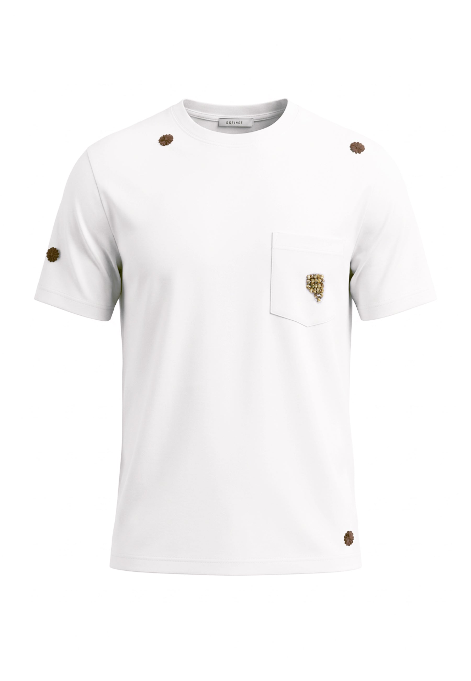 T-shirt Bianco Sseinse