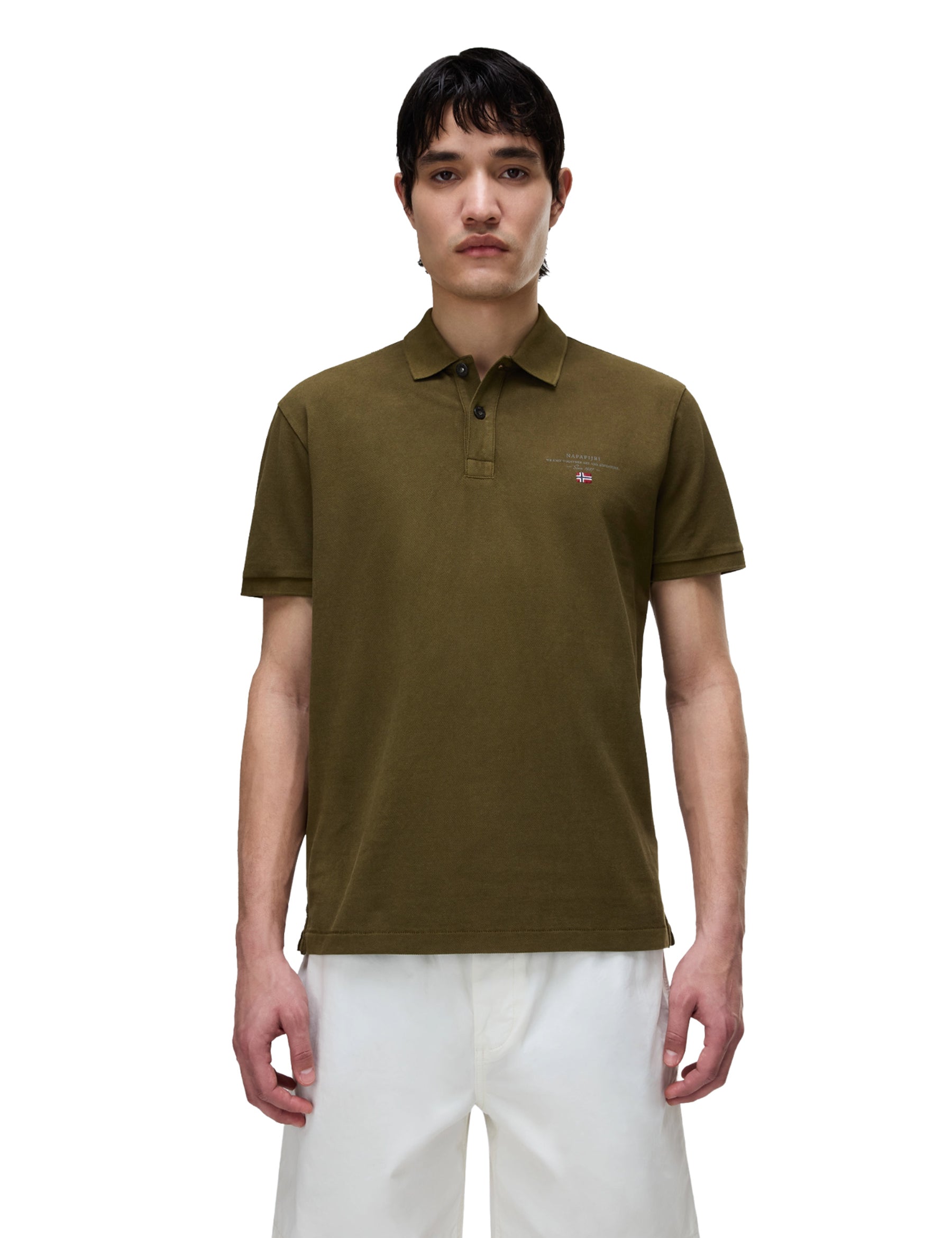 Polo Verde Militare Napapijri