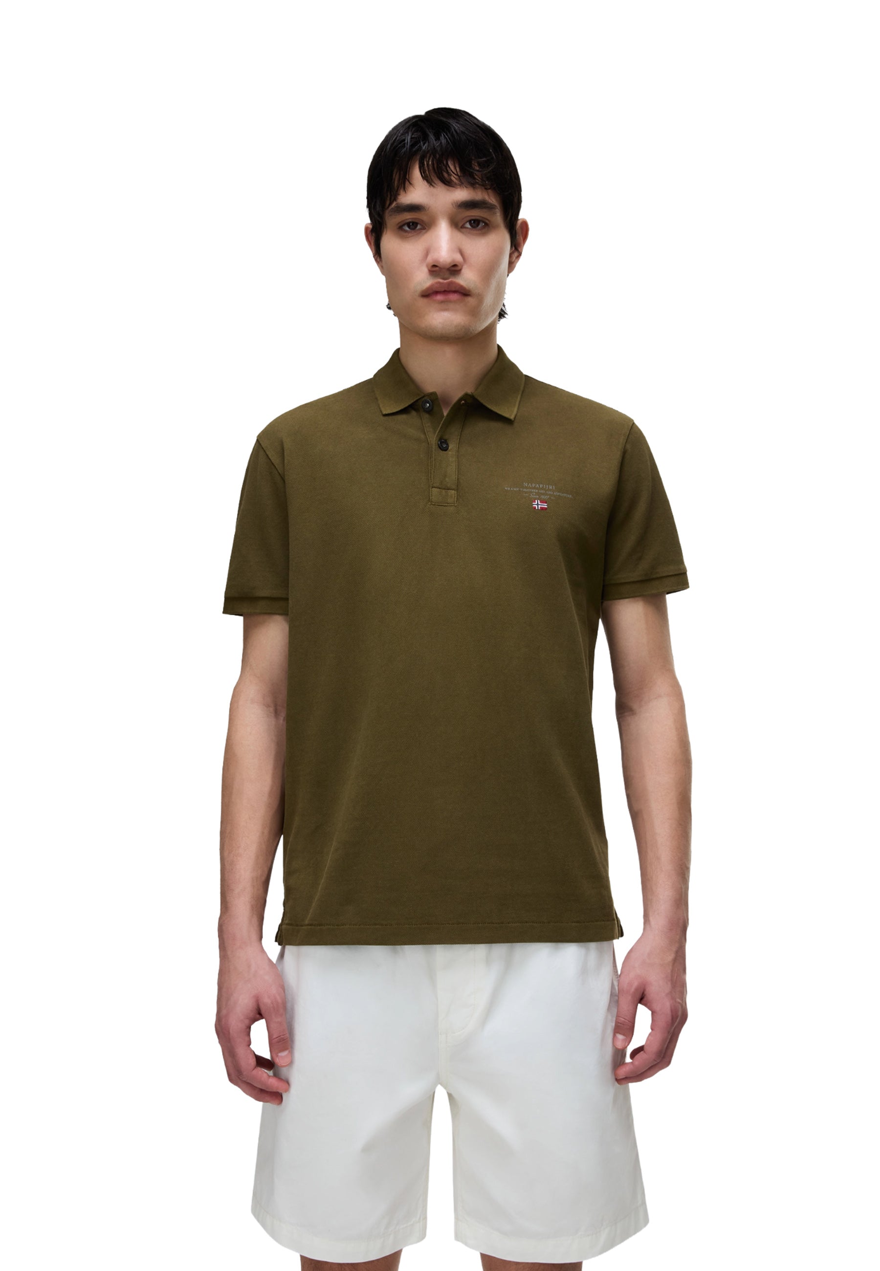Polo Verde Militare Napapijri