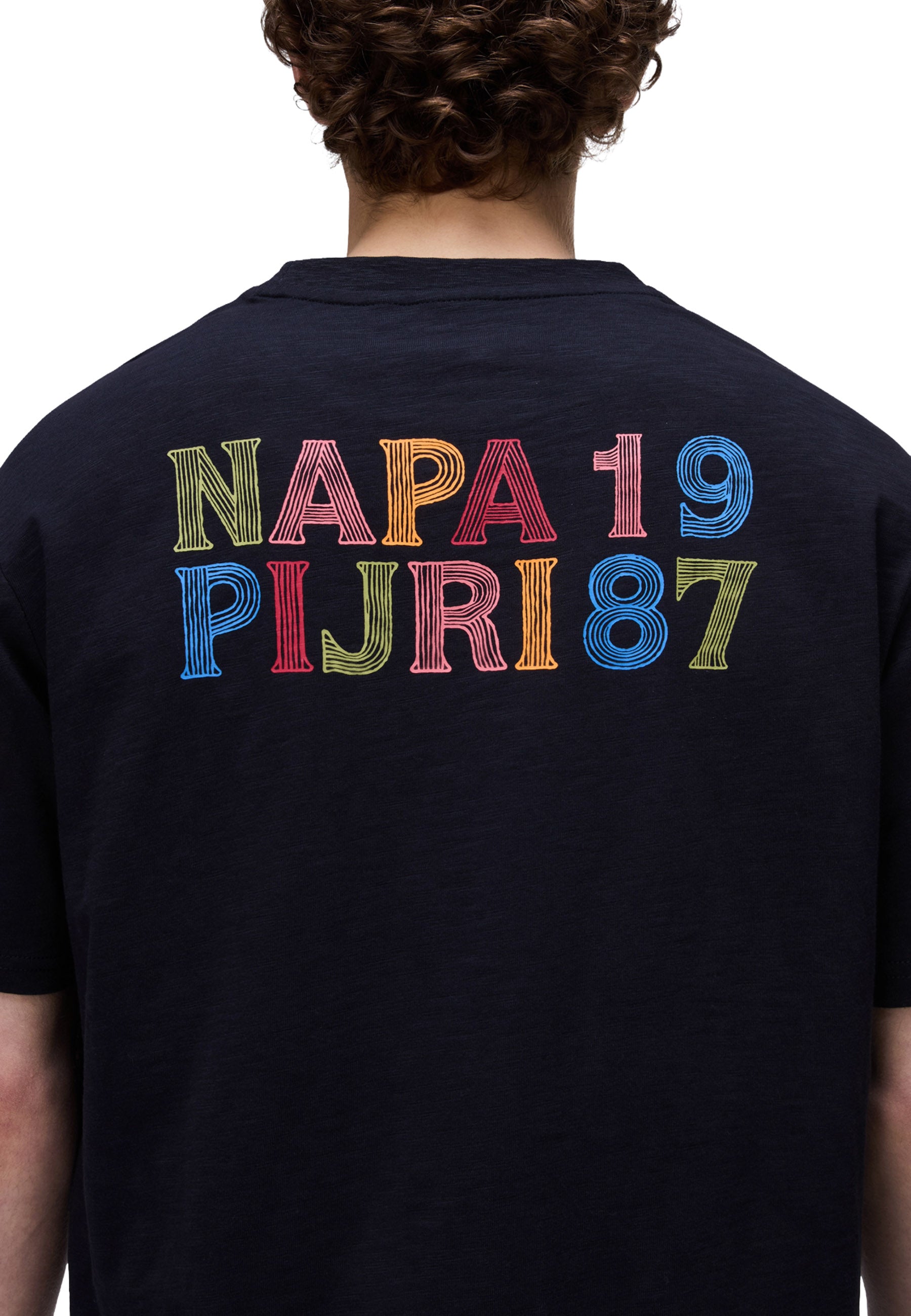 T-shirt Nero Napapijri