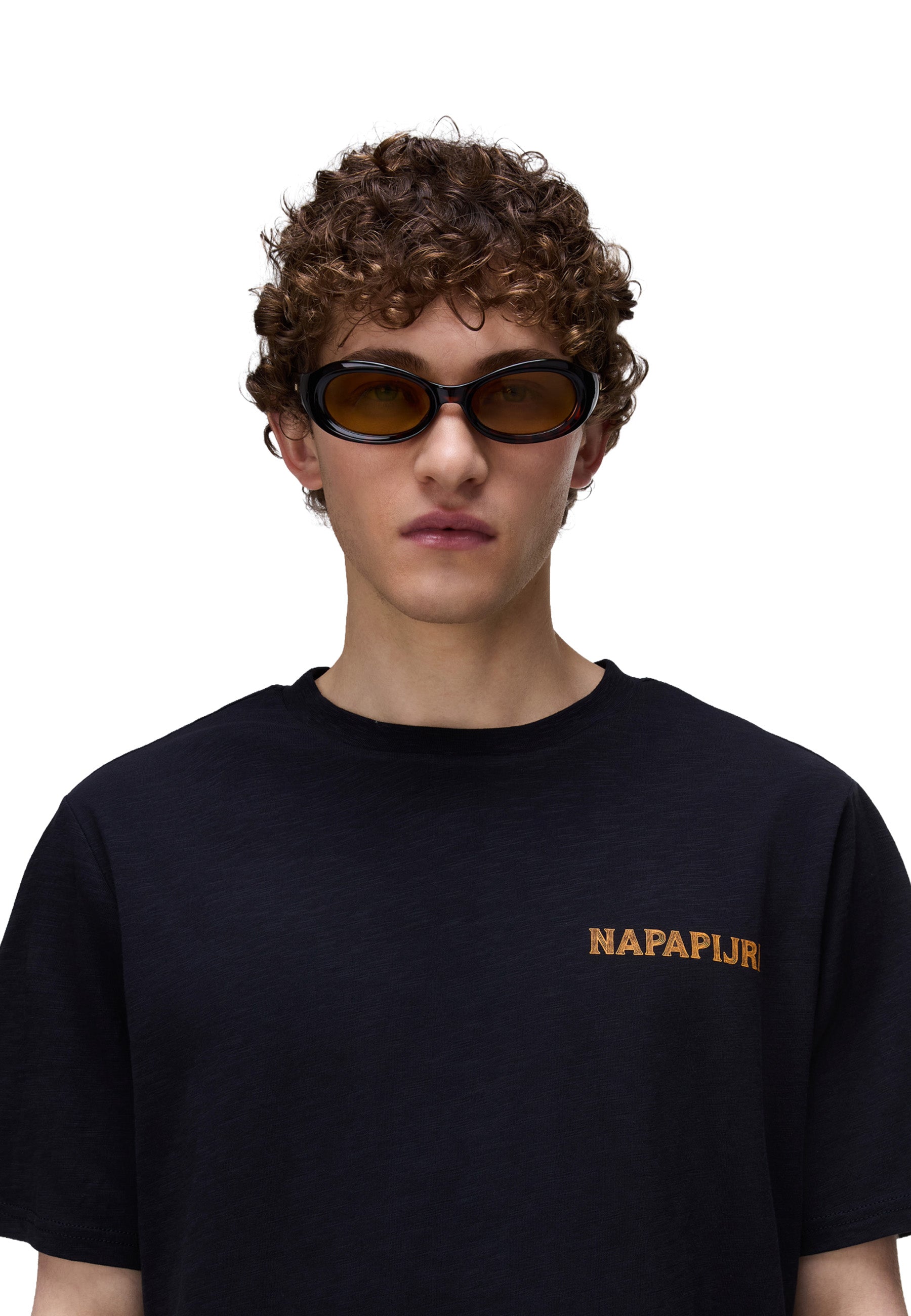 T-shirt Nero Napapijri