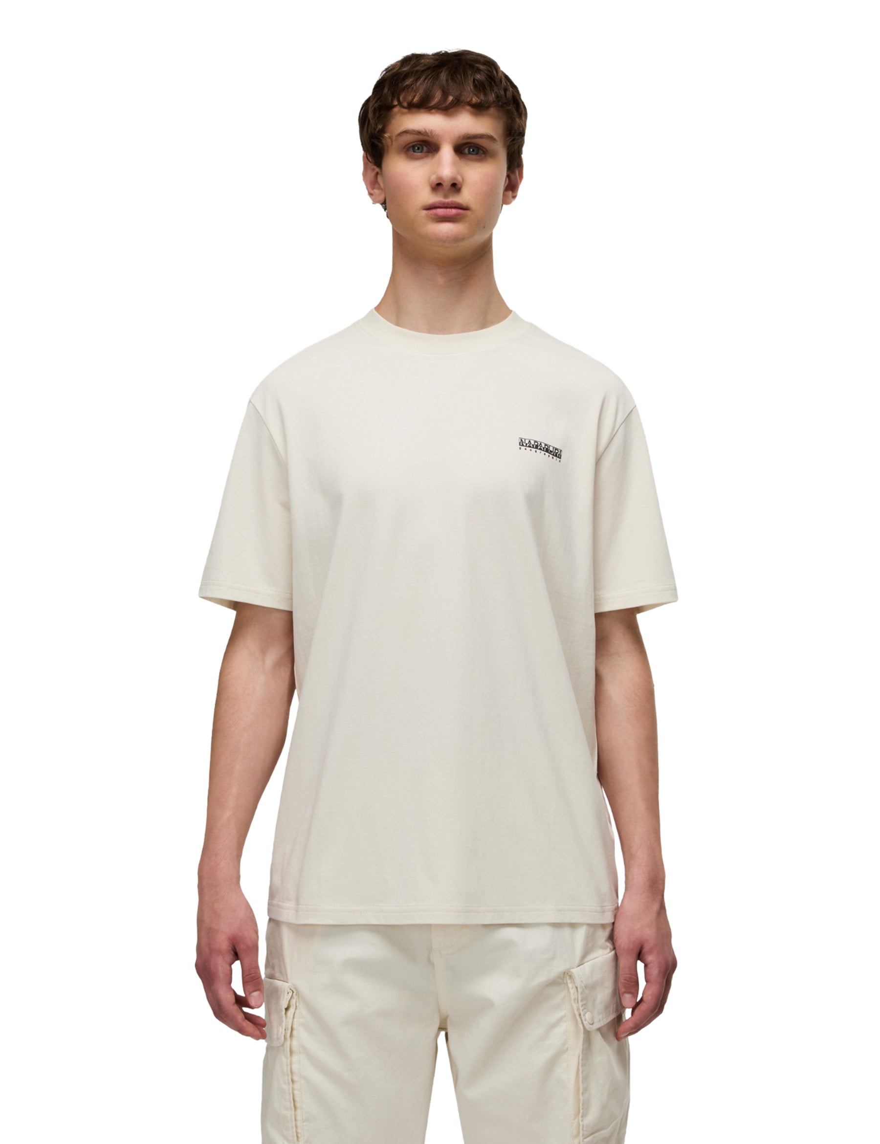 T-shirt Beige Napapijri