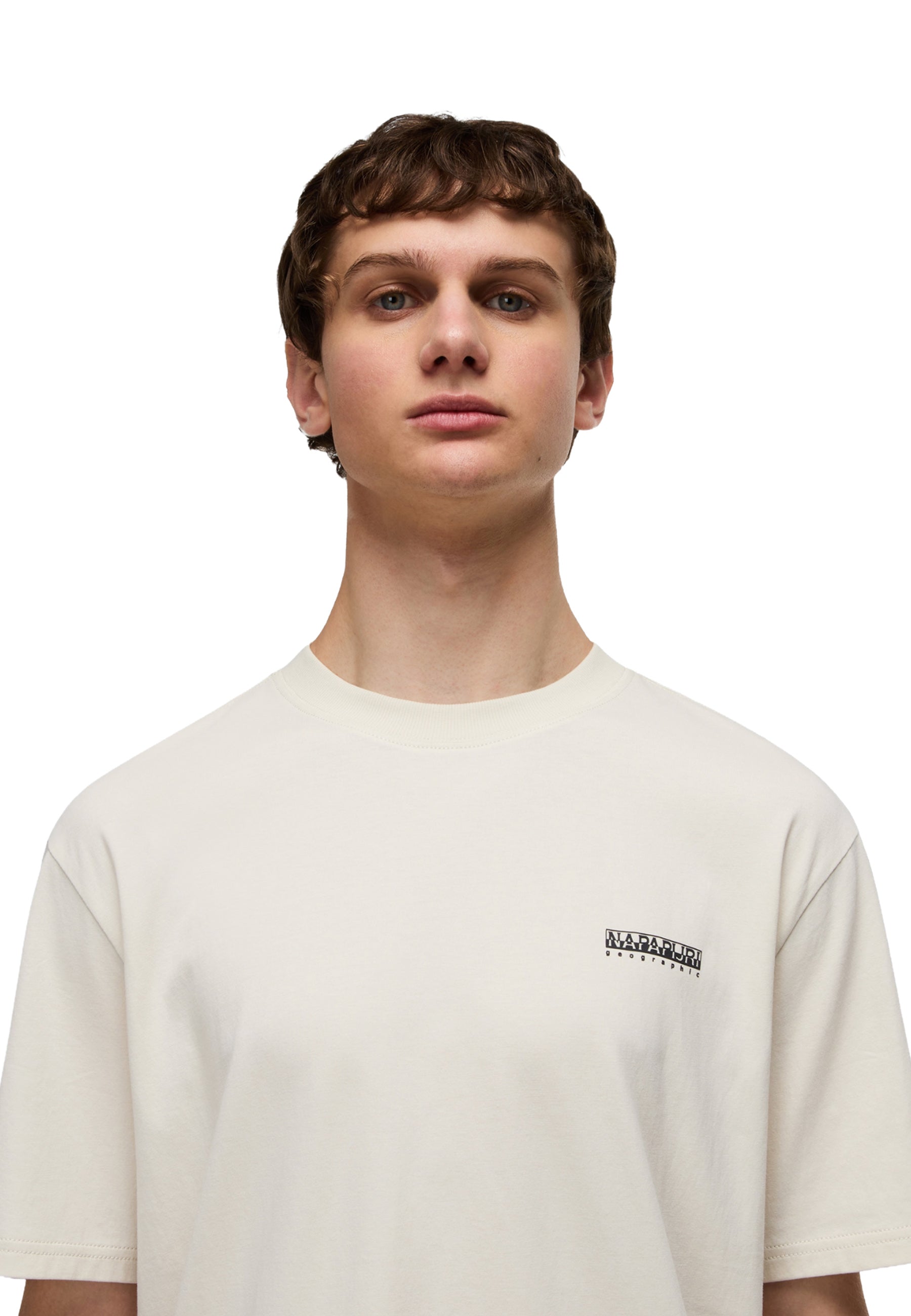 T-shirt Beige Napapijri