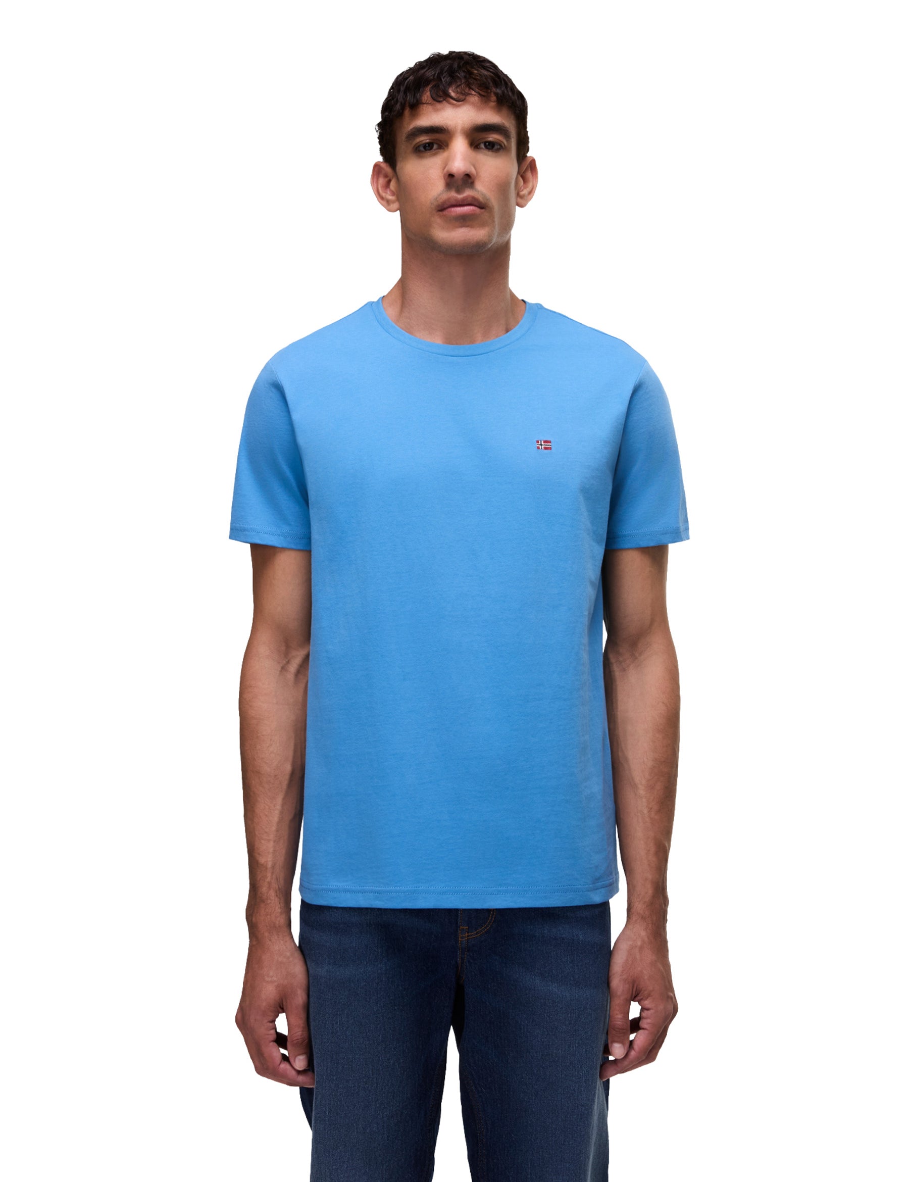 T-shirt Celeste Napapijri