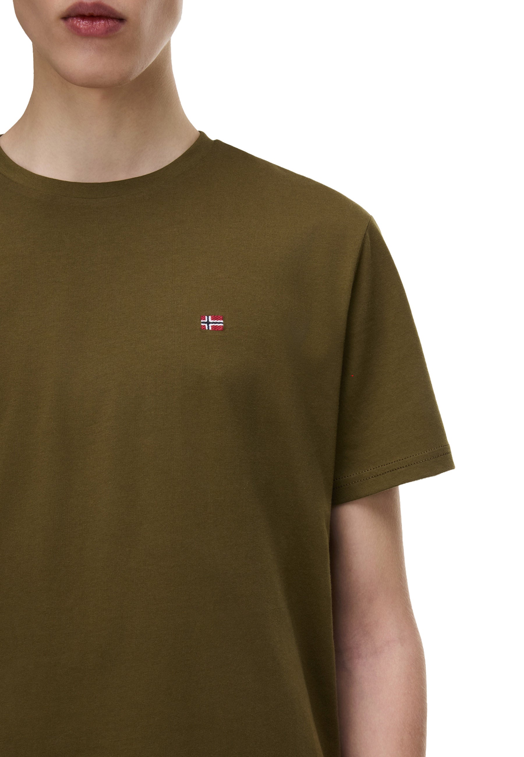 T-shirt Verde Scuro Napapijri