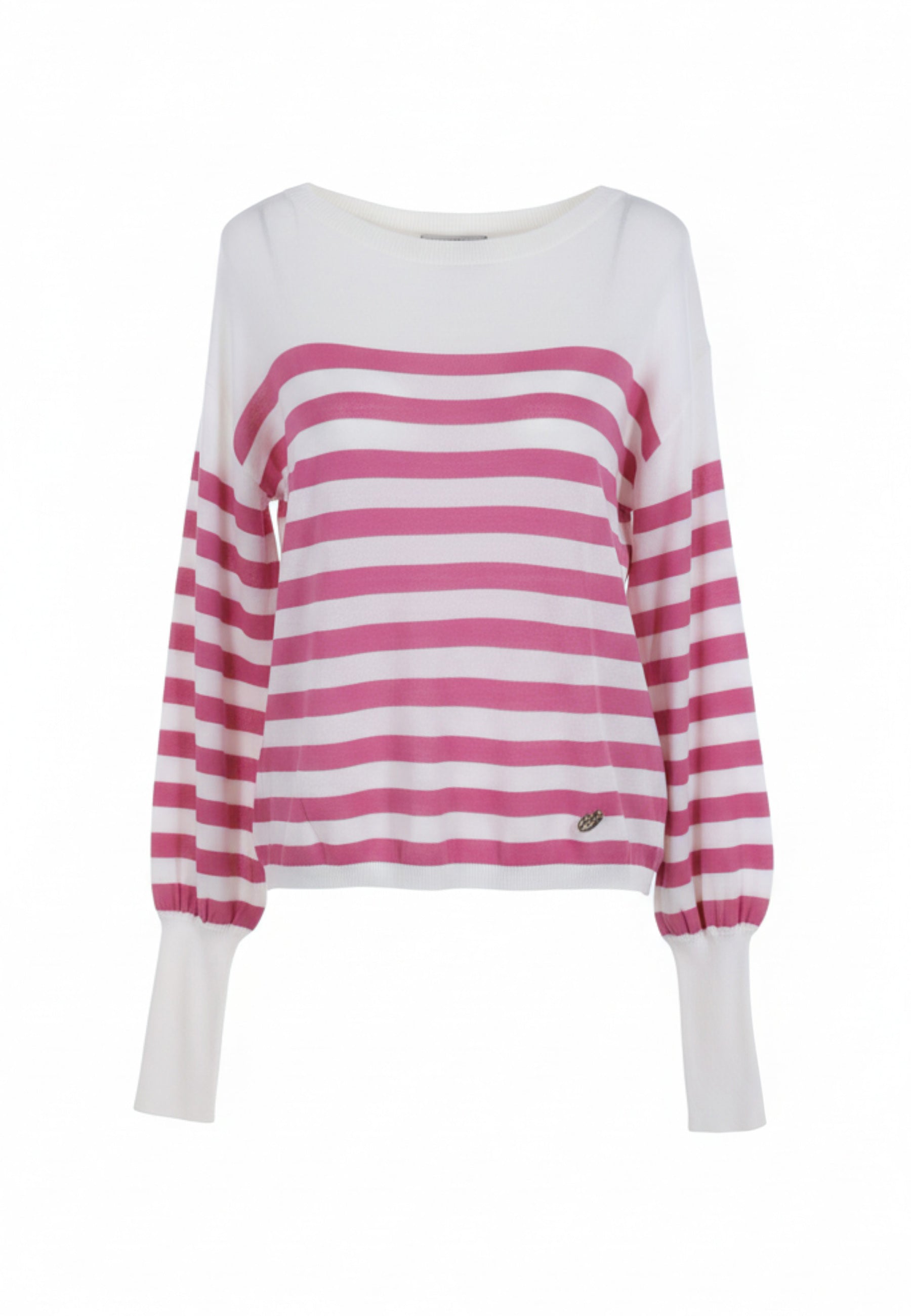 Maglioncini Rosa Bianco Yes-zee