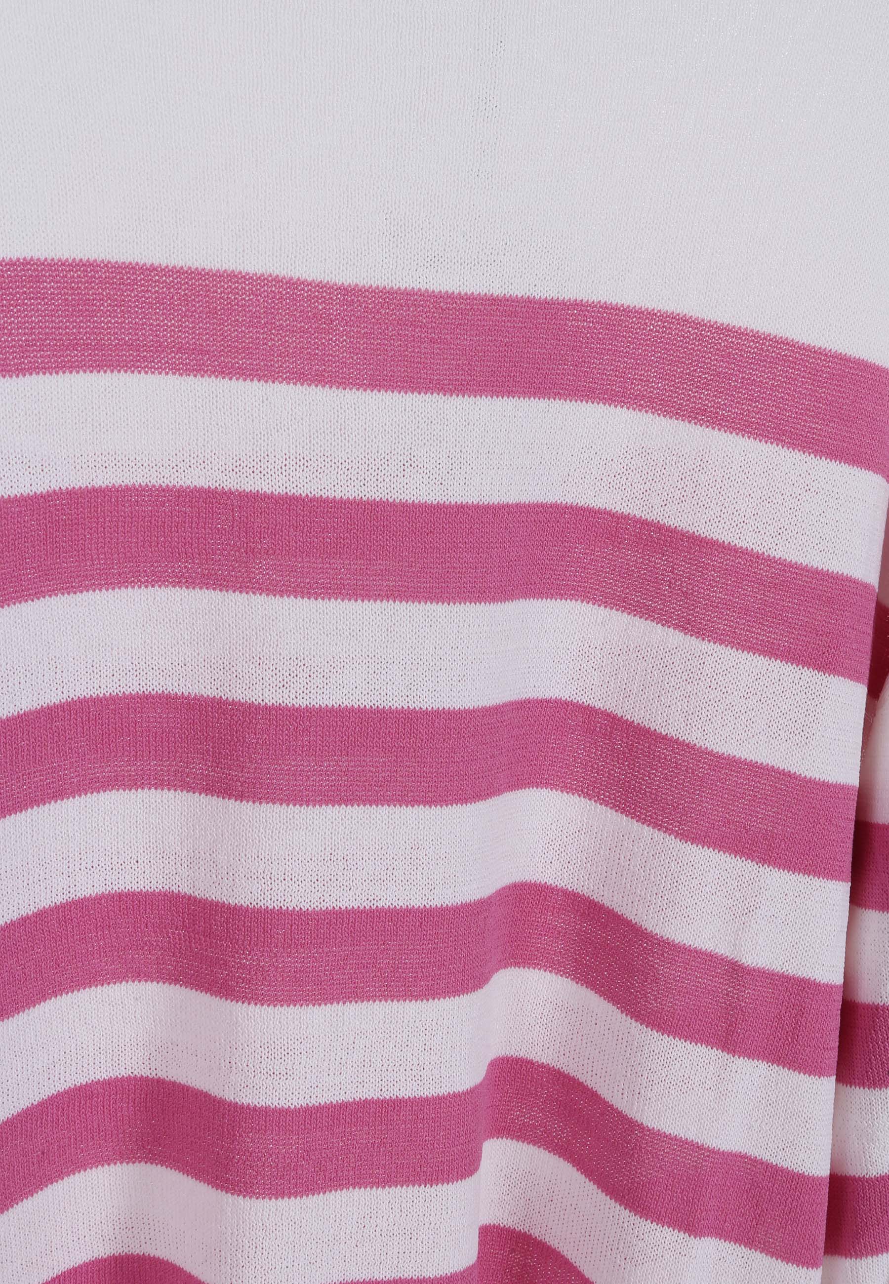 Maglioncini Rosa Bianco Yes-zee