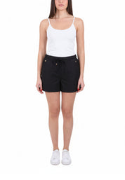 Shorts Nero Dorato Yes-zee