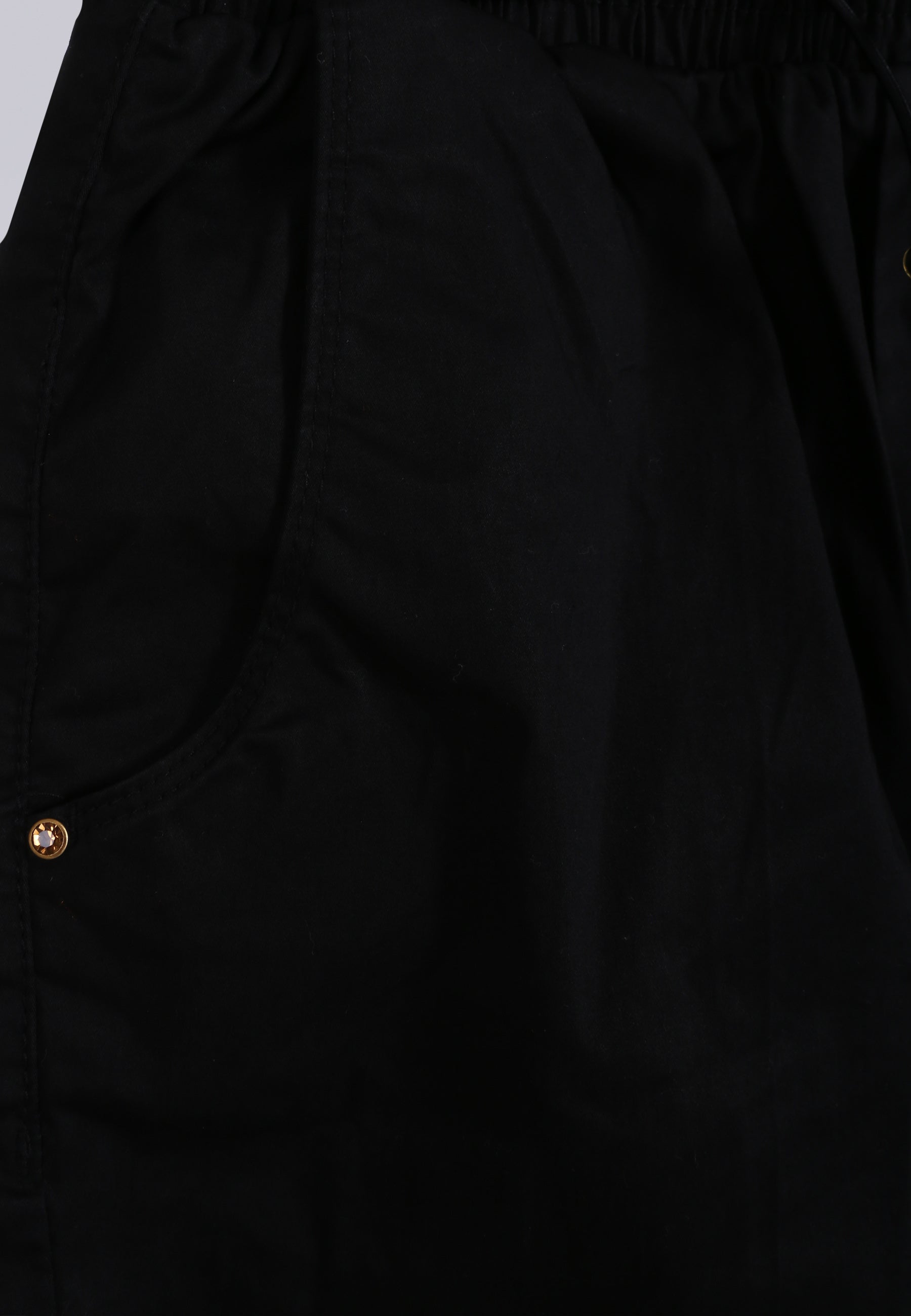 Shorts Nero Dorato Yes-zee