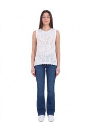 Top e canotte Bianco Yes-zee