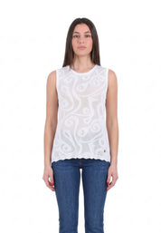 Top e canotte Bianco Yes-zee