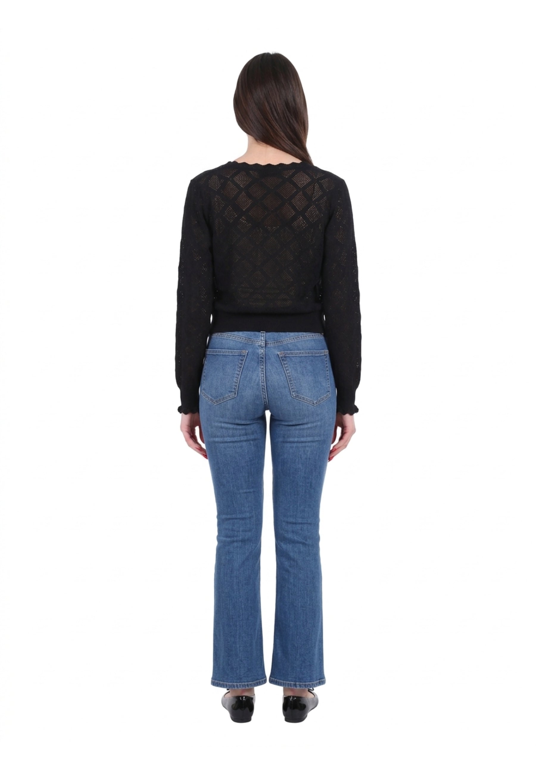 Cardigan Nero Yes-zee