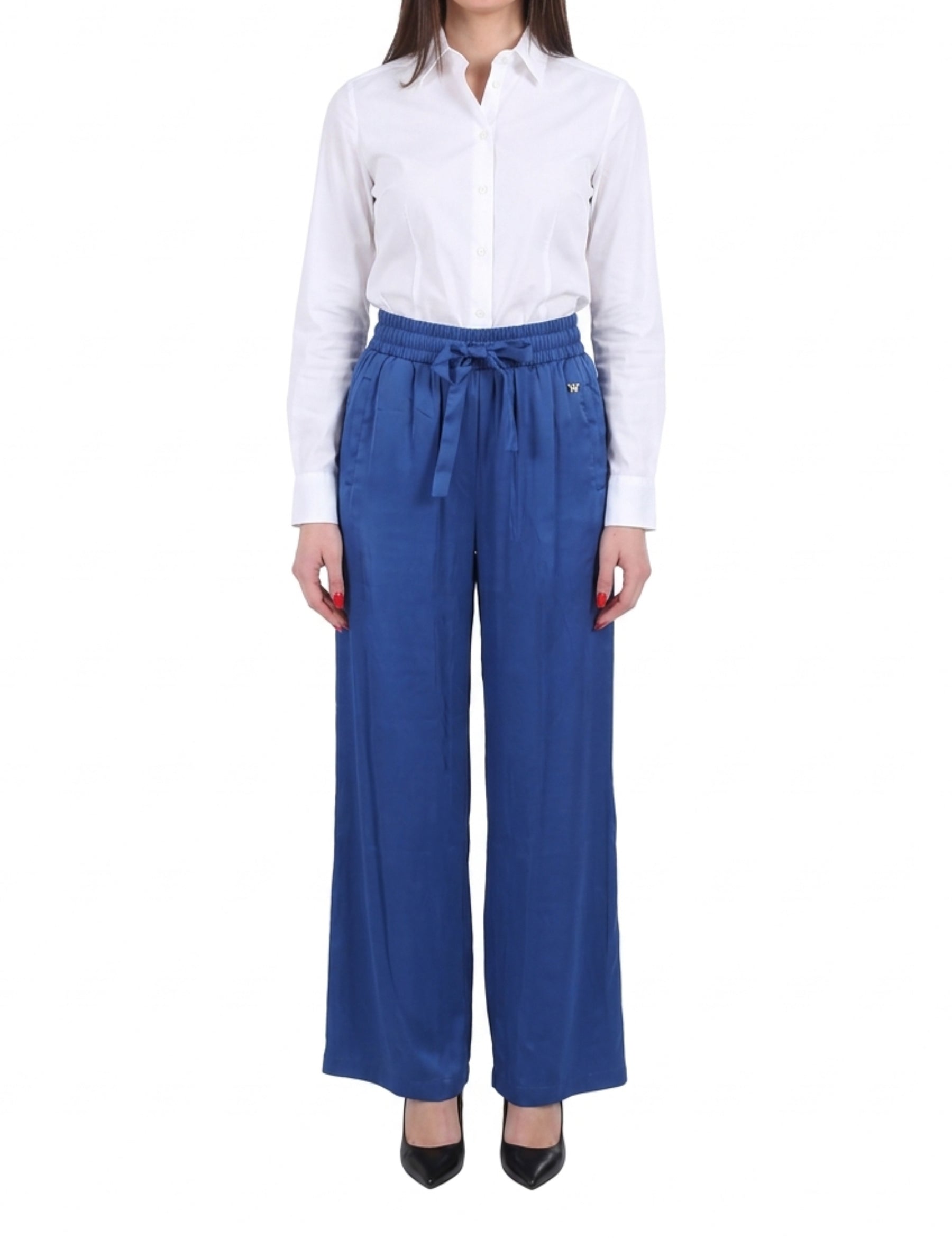 Pantaloni Blu Chiaro Yes-zee