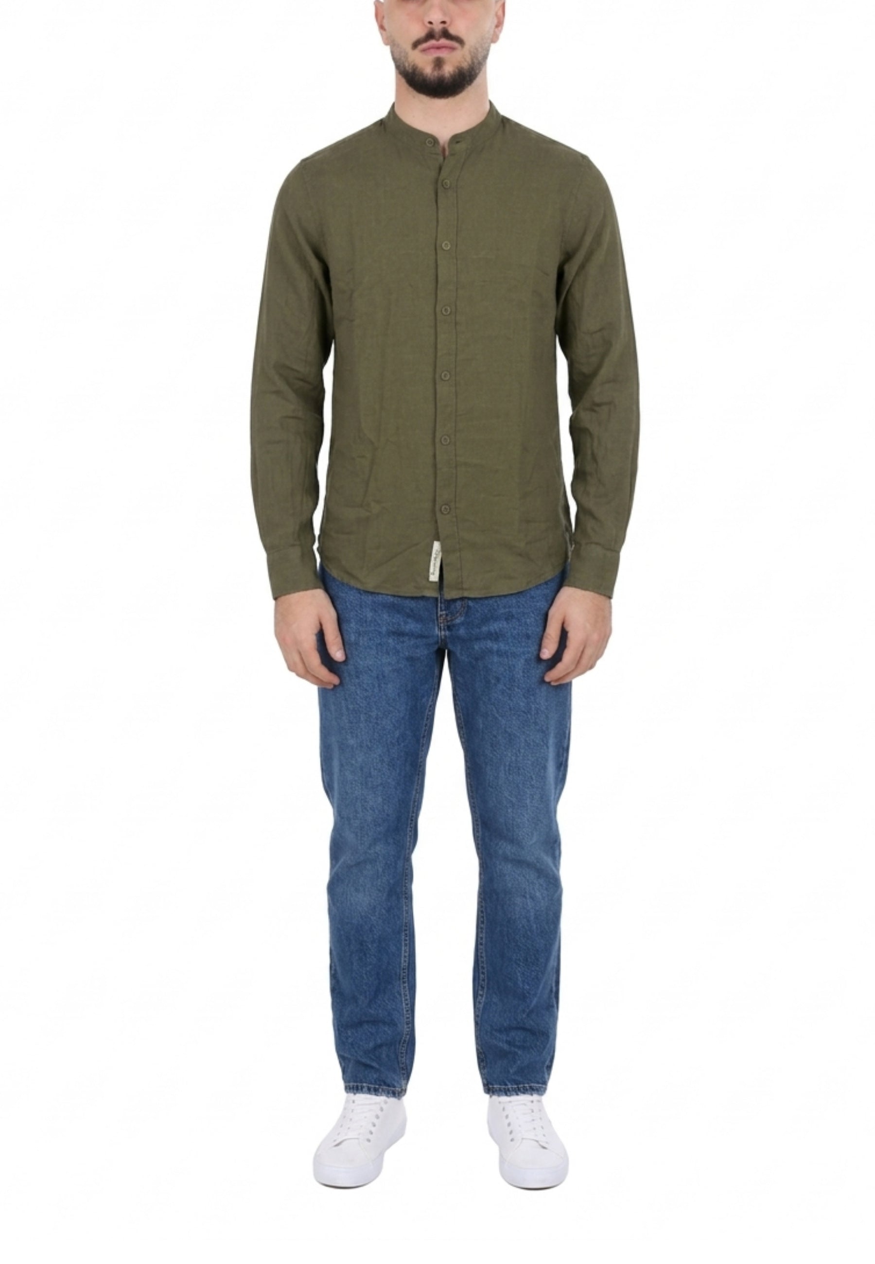Camicie Verde Militare Yes-zee