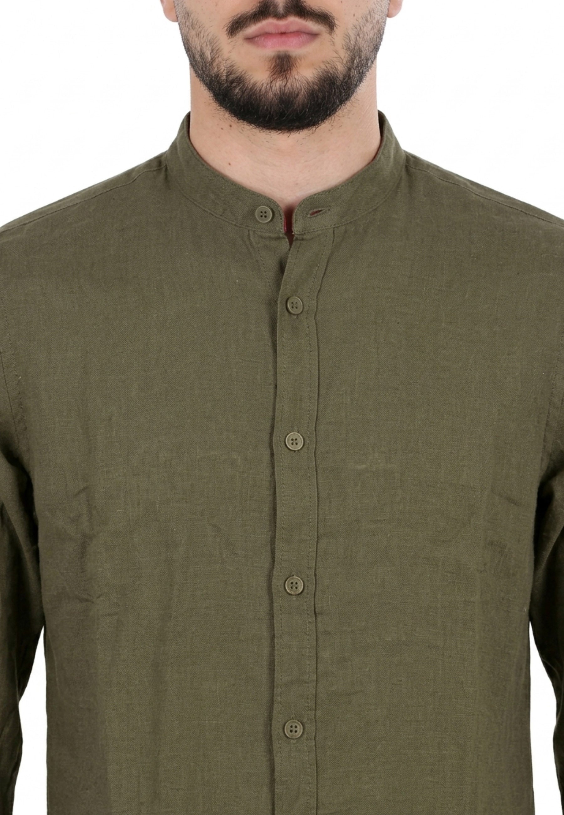 Camicie Verde Militare Yes-zee