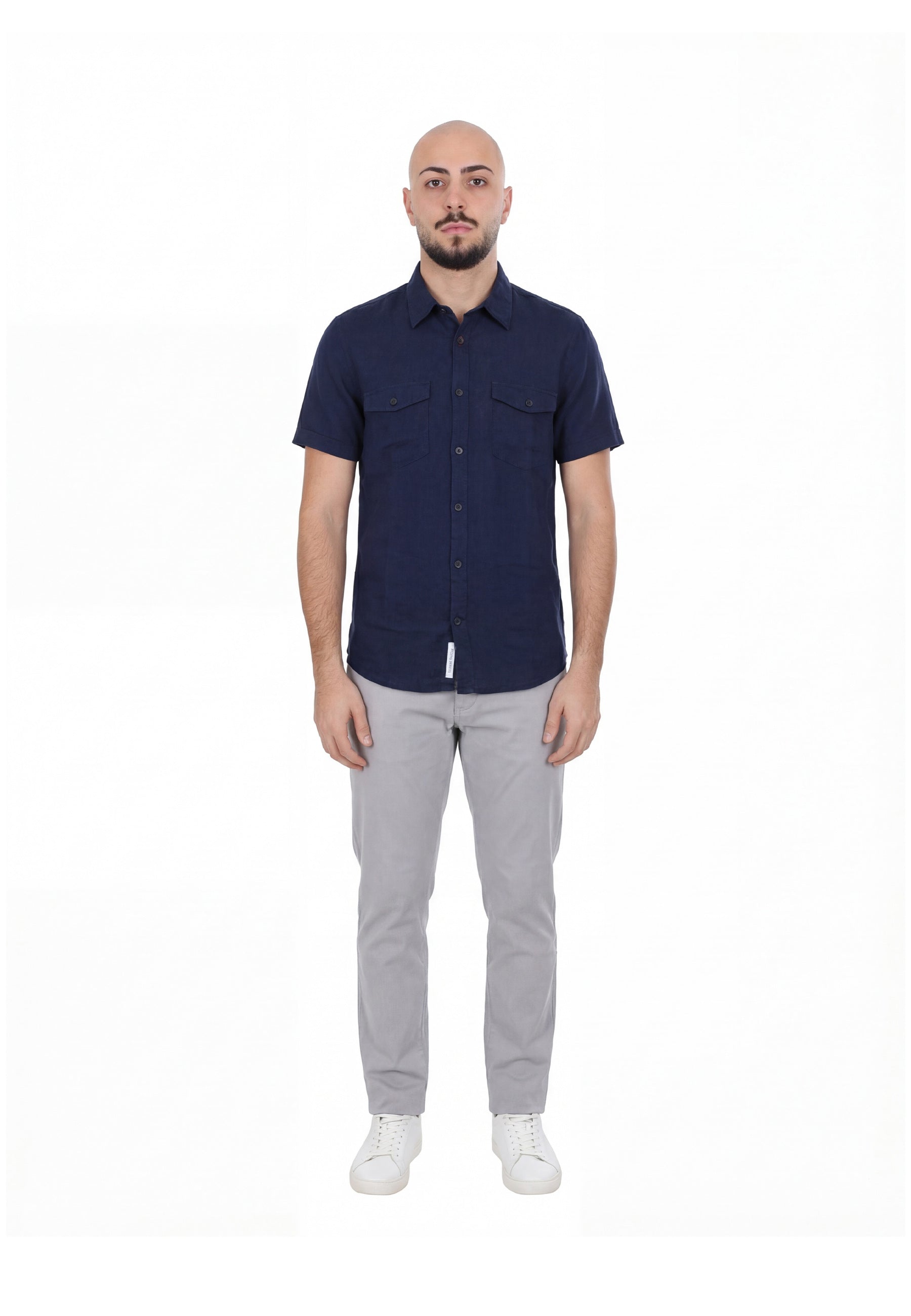 Camicie Blu Scuro Yes-zee