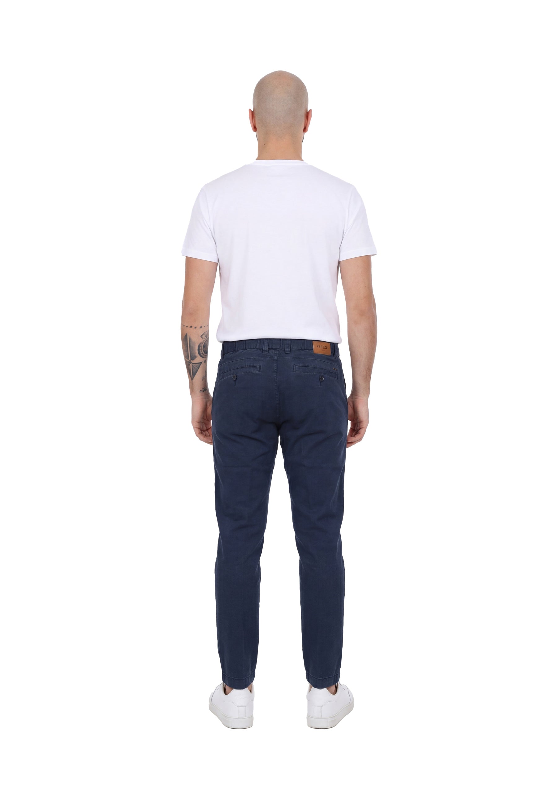 Pantaloni Blu Yes-zee