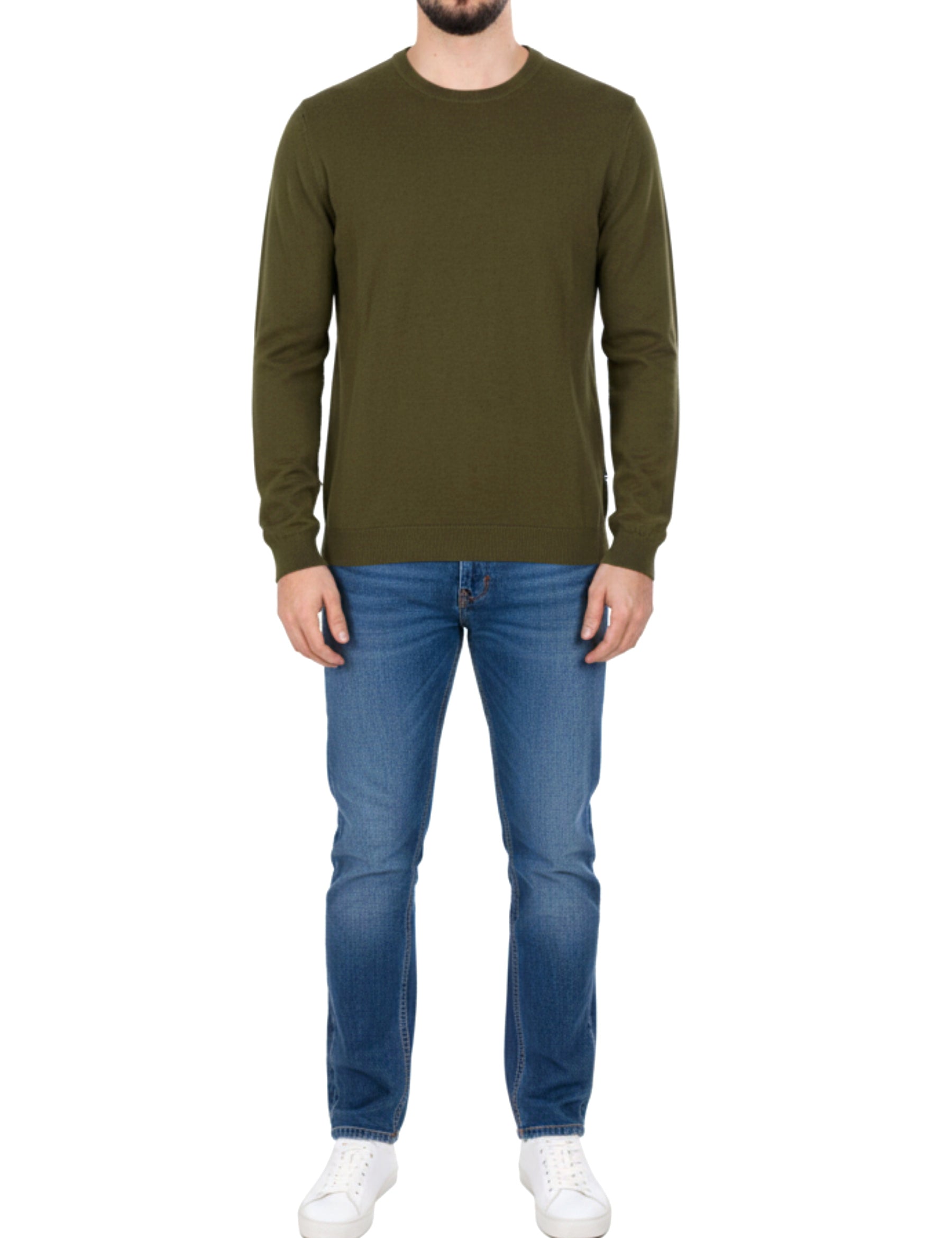 Maglioncini Verde Militare Yes-zee