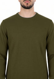 Maglioncini Verde Militare Yes-zee
