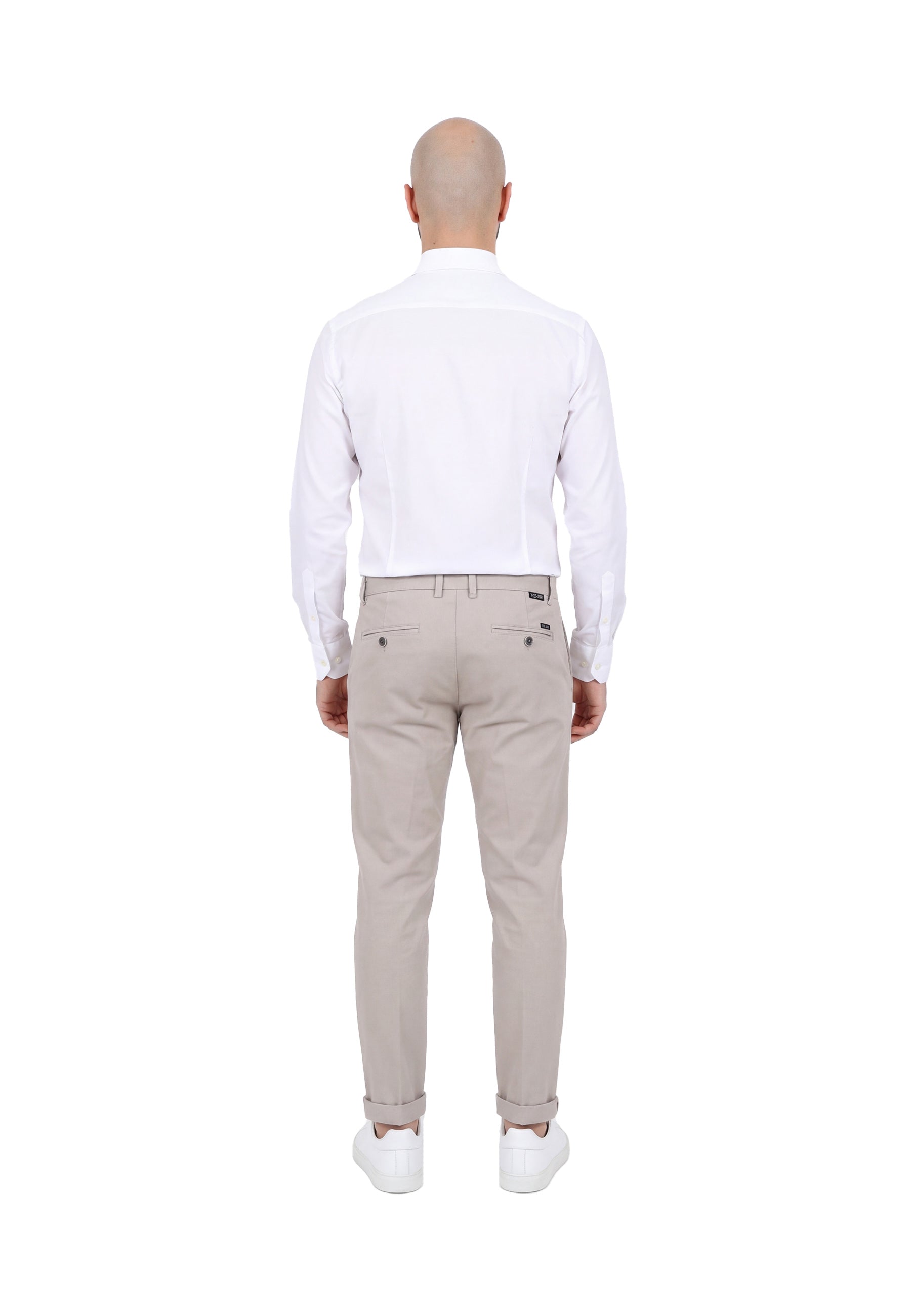 Pantaloni Grigio Chiaro Yes-zee