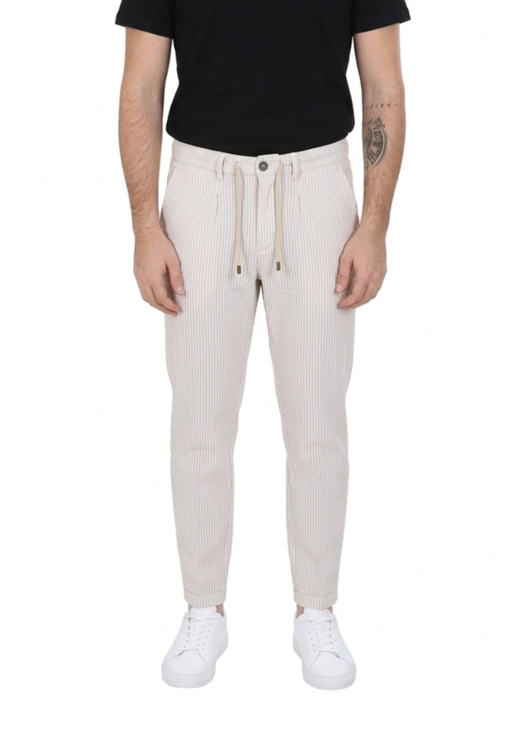 Pantaloni Beige Yes-zee